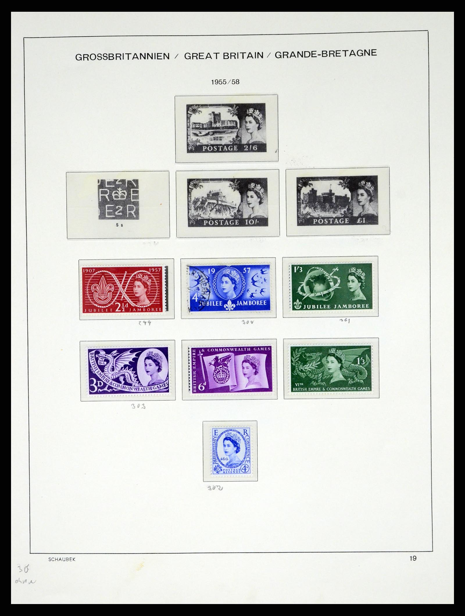 37310 024 - Postzegelverzameling 37310 Engeland 1840-1988.