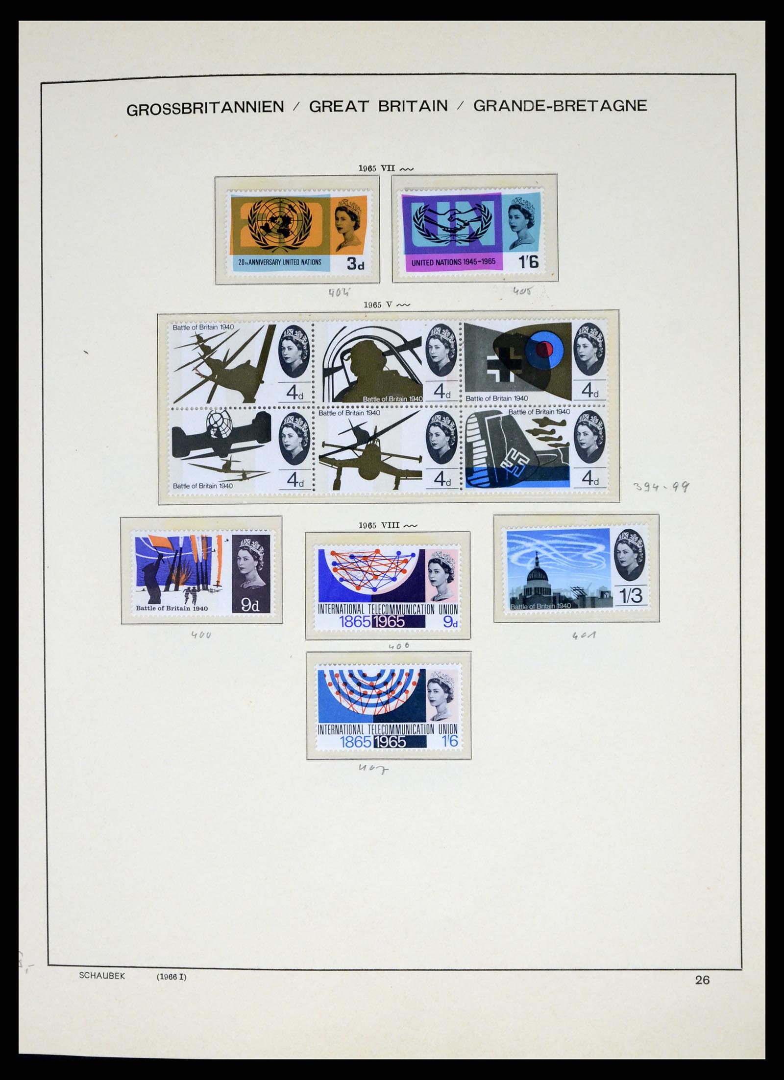 37310 031 - Postzegelverzameling 37310 Engeland 1840-1988.