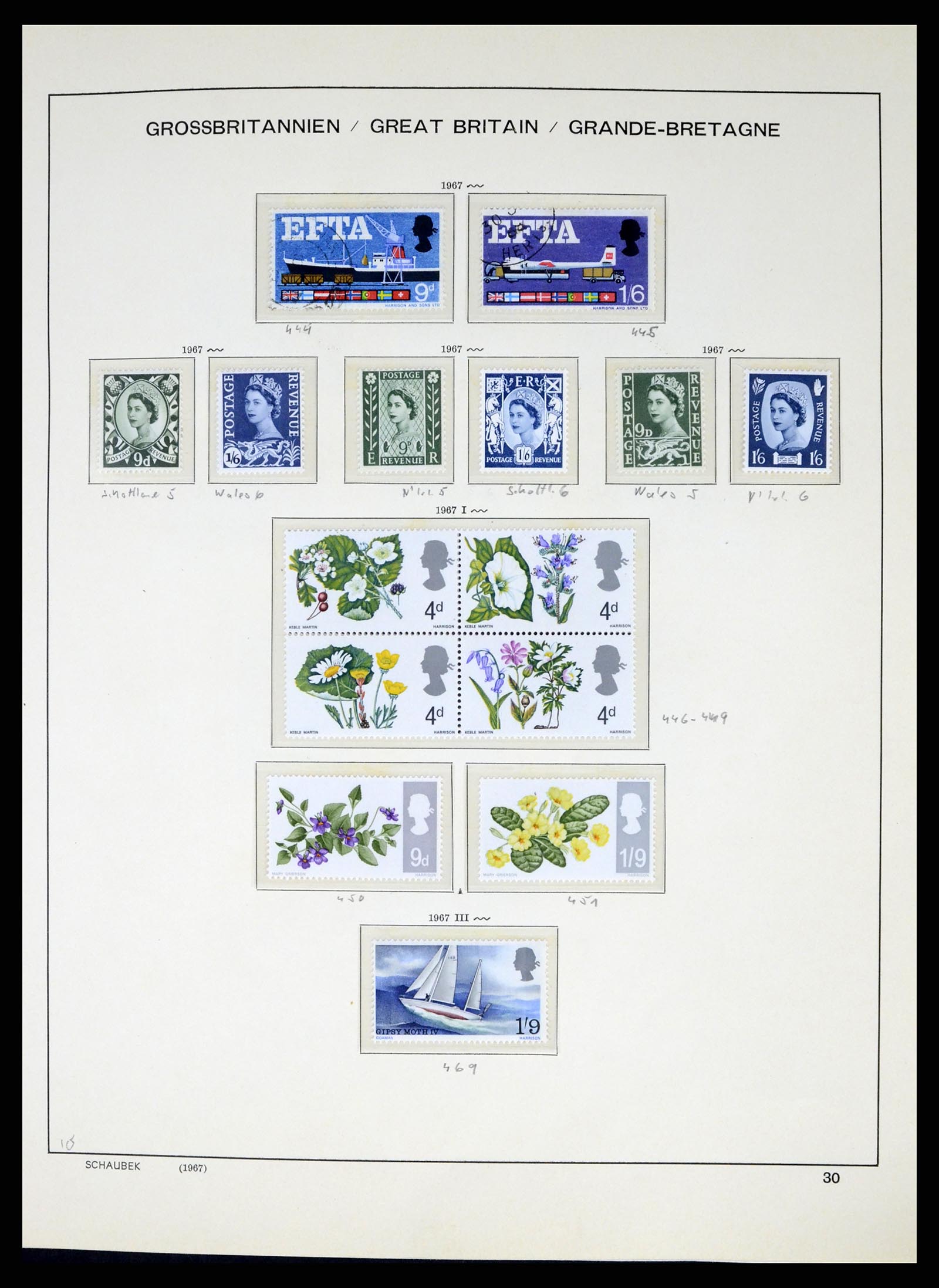 37310 035 - Postzegelverzameling 37310 Engeland 1840-1988.