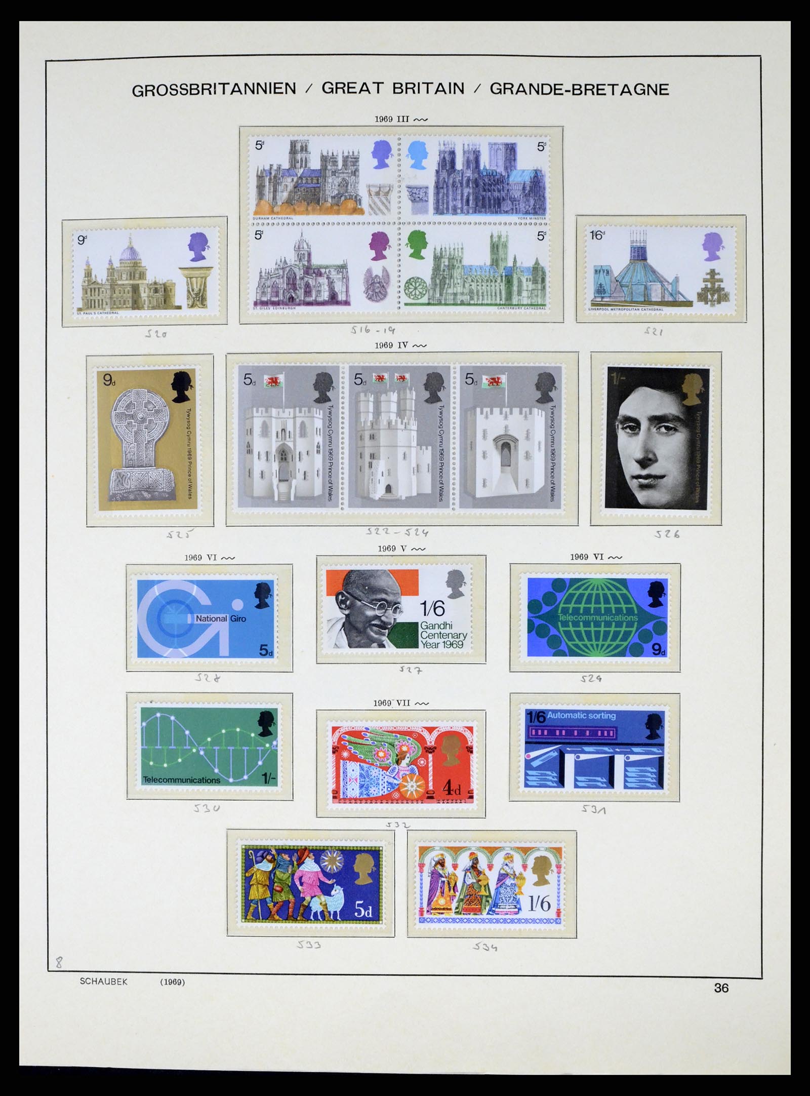 37310 041 - Postzegelverzameling 37310 Engeland 1840-1988.