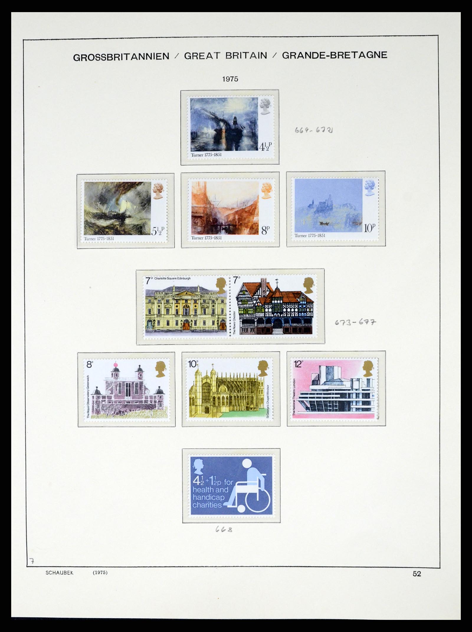 37310 057 - Postzegelverzameling 37310 Engeland 1840-1988.