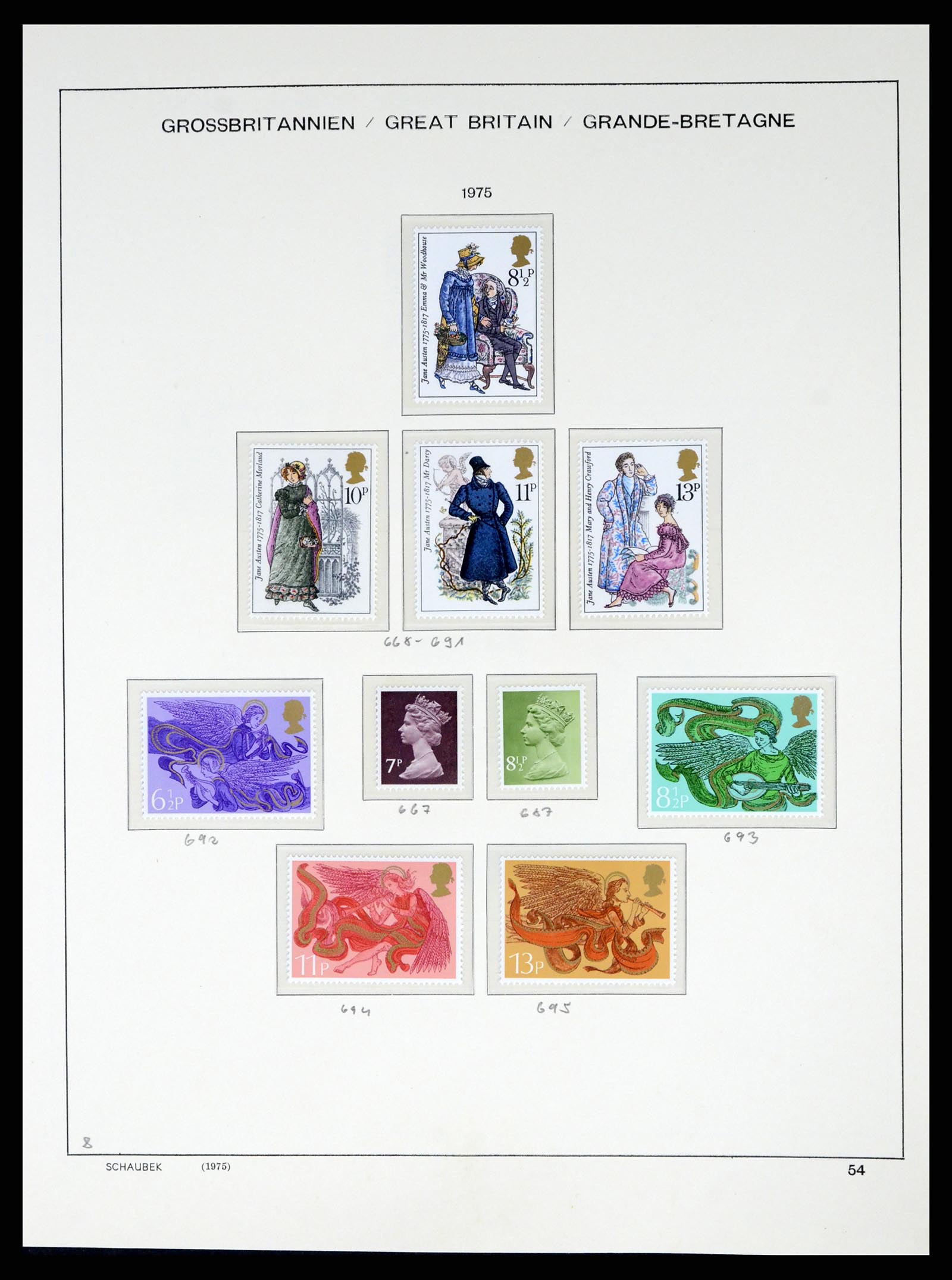 37310 059 - Postzegelverzameling 37310 Engeland 1840-1988.