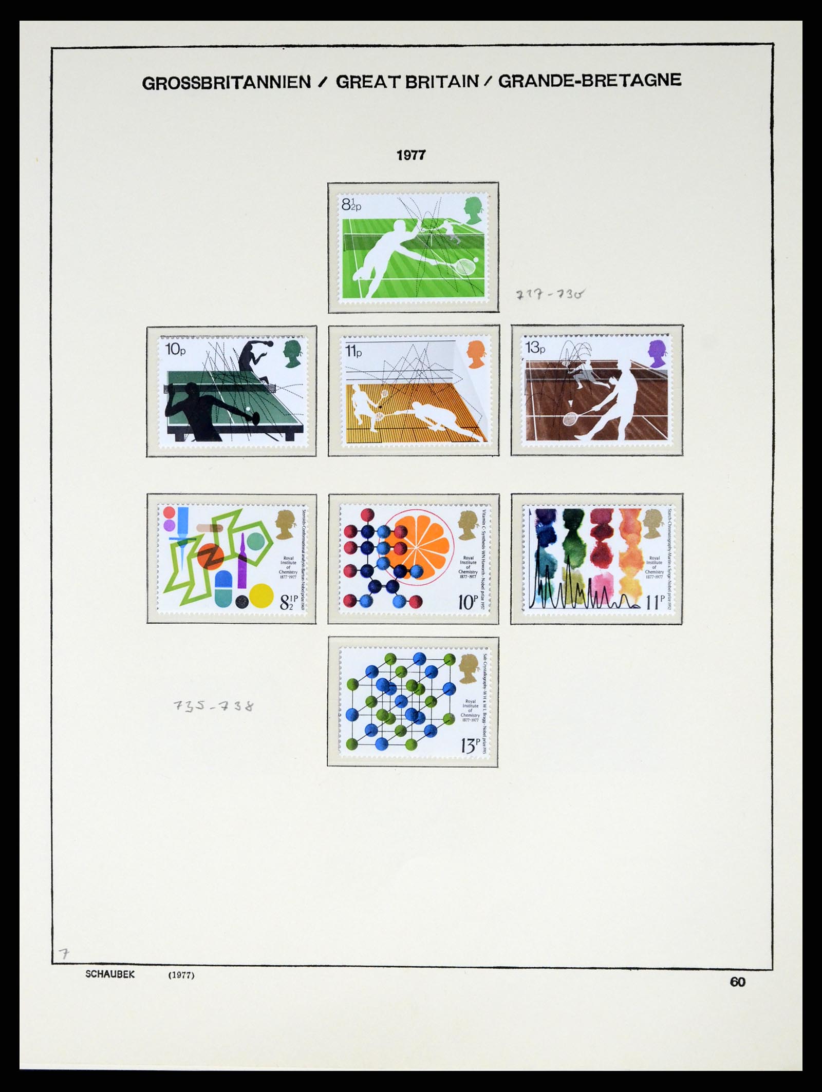 37310 064 - Postzegelverzameling 37310 Engeland 1840-1988.