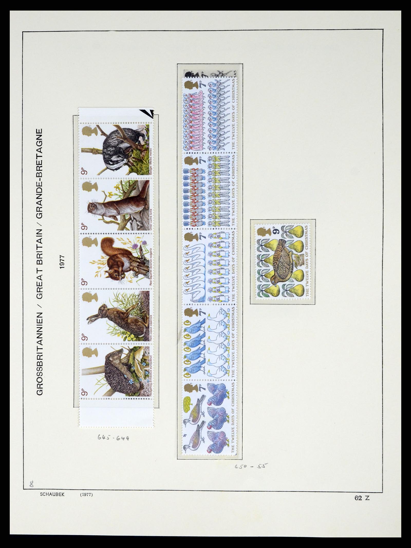 37310 067 - Stamp collection 37310 Great Britain 1840-1988.