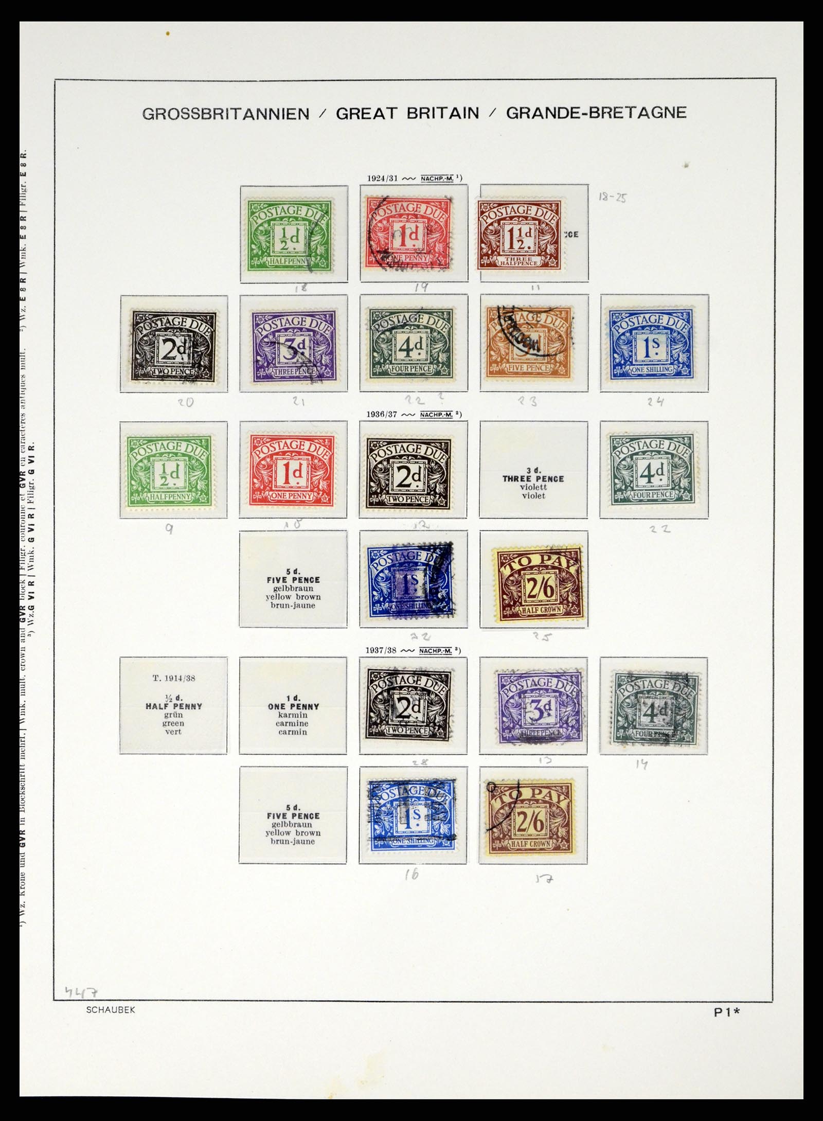37310 121 - Stamp collection 37310 Great Britain 1840-1988.