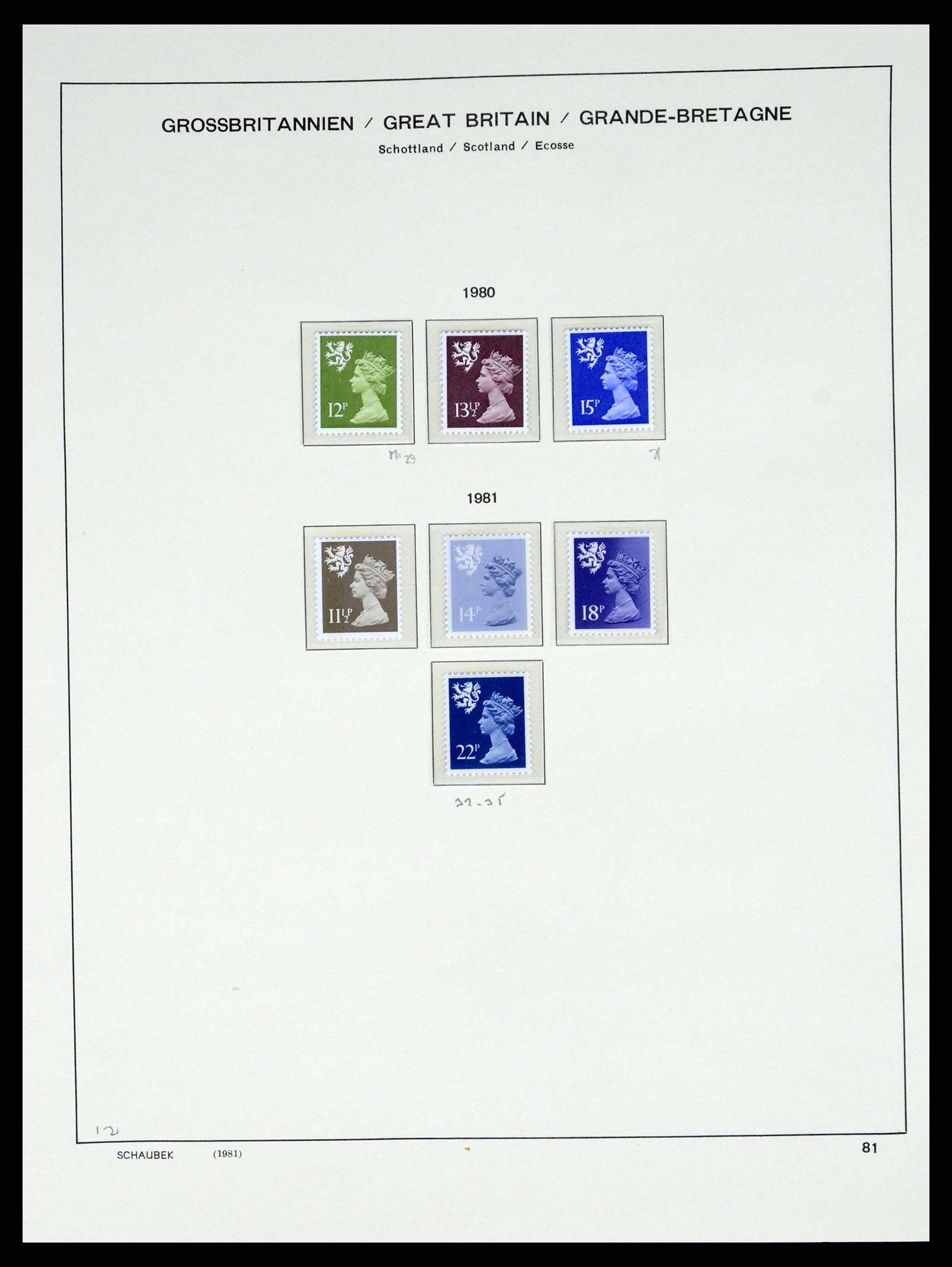 37310 140 - Stamp collection 37310 Great Britain 1840-1988.