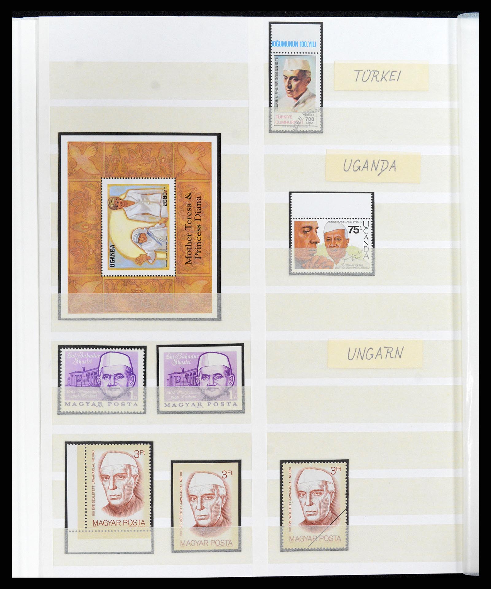 37311 250 - Postzegelverzameling 37311 Azië t/m 2017.