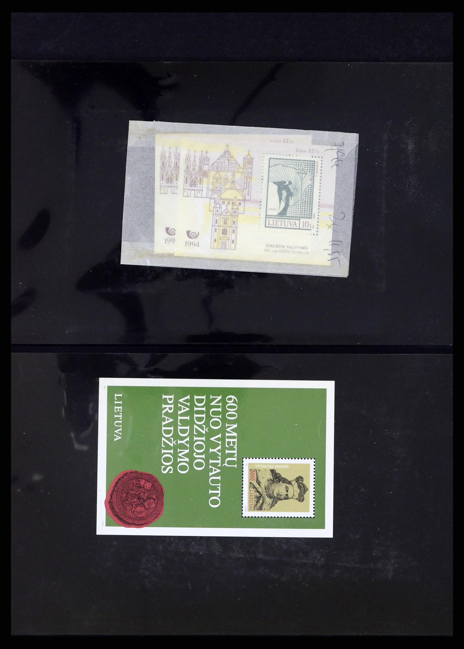 37312 146 - Postzegelverzameling 37312 Letland en Litouwen 1990-2000.
