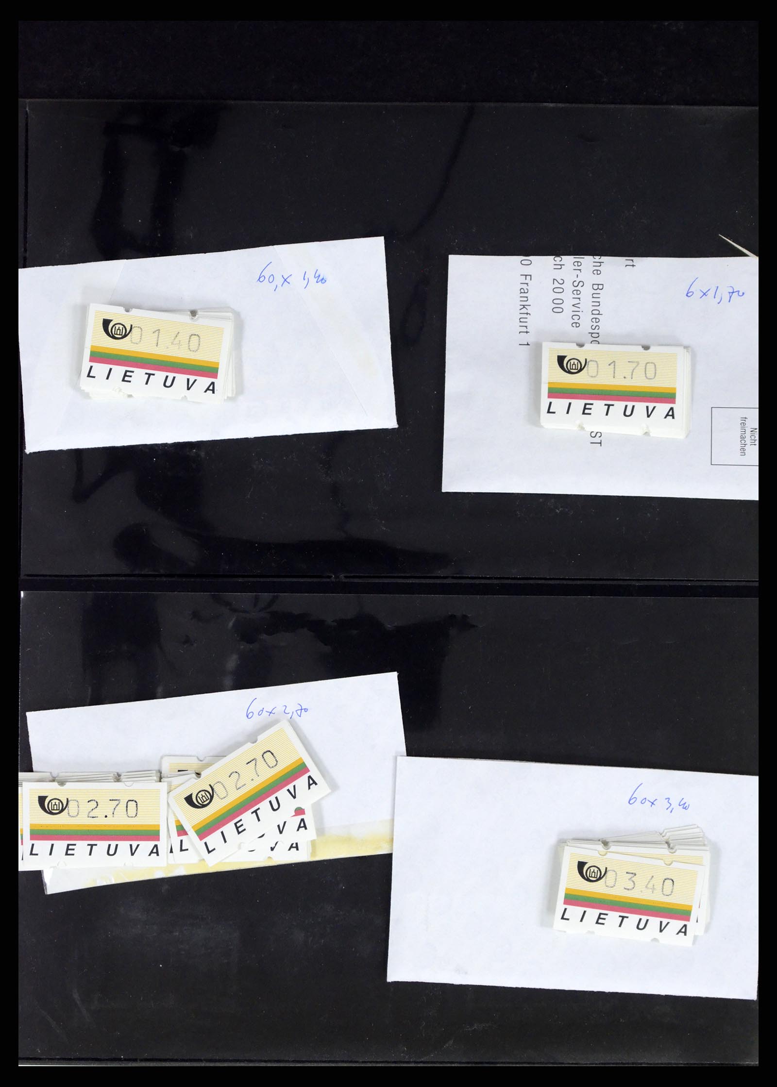 37312 149 - Postzegelverzameling 37312 Letland en Litouwen 1990-2000.