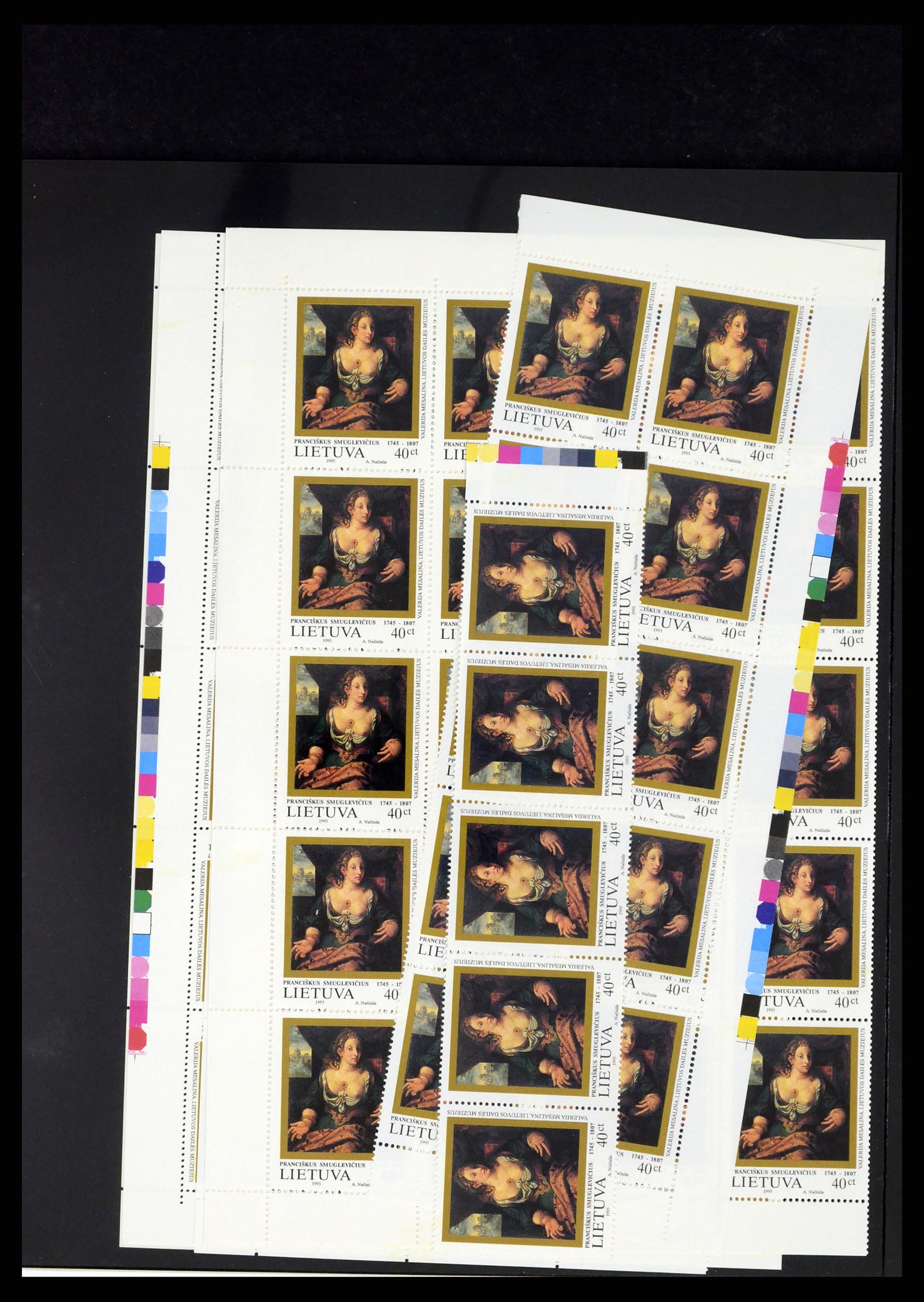 37312 178 - Postzegelverzameling 37312 Letland en Litouwen 1990-2000.