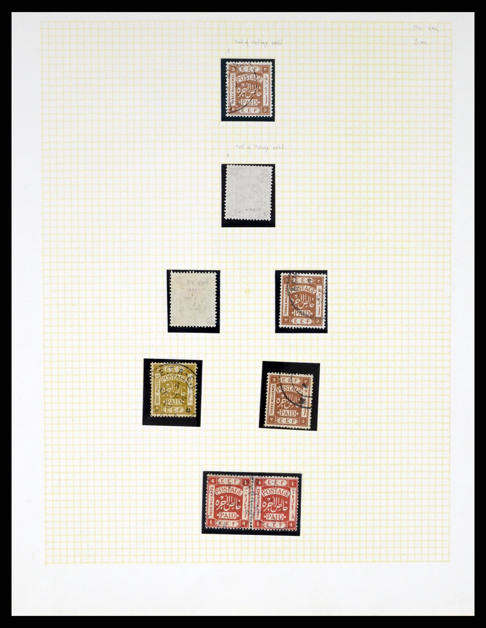 37313 022 - Postzegelverzameling 37313 Palestina 1918-1947.