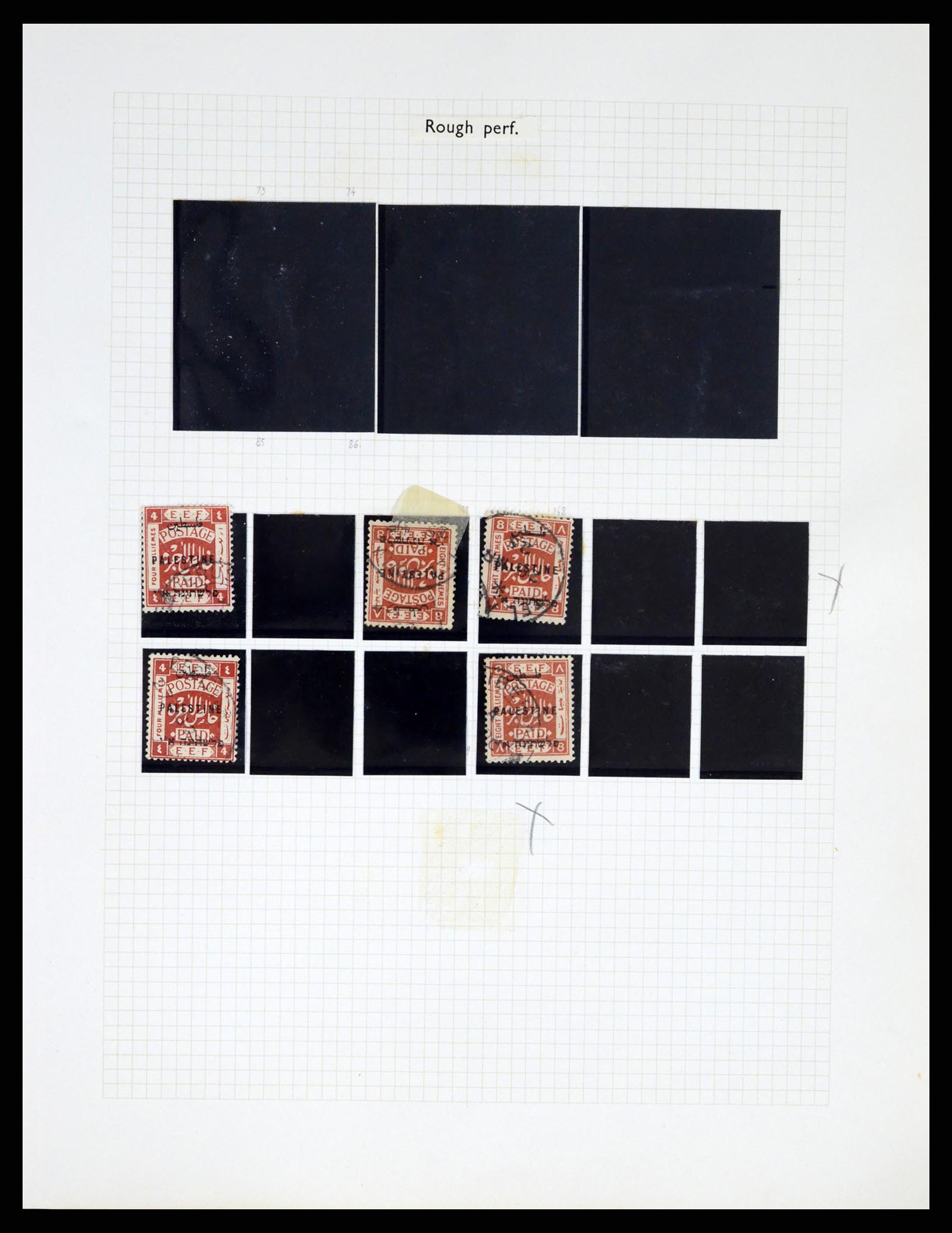 37313 047 - Postzegelverzameling 37313 Palestina 1918-1947.