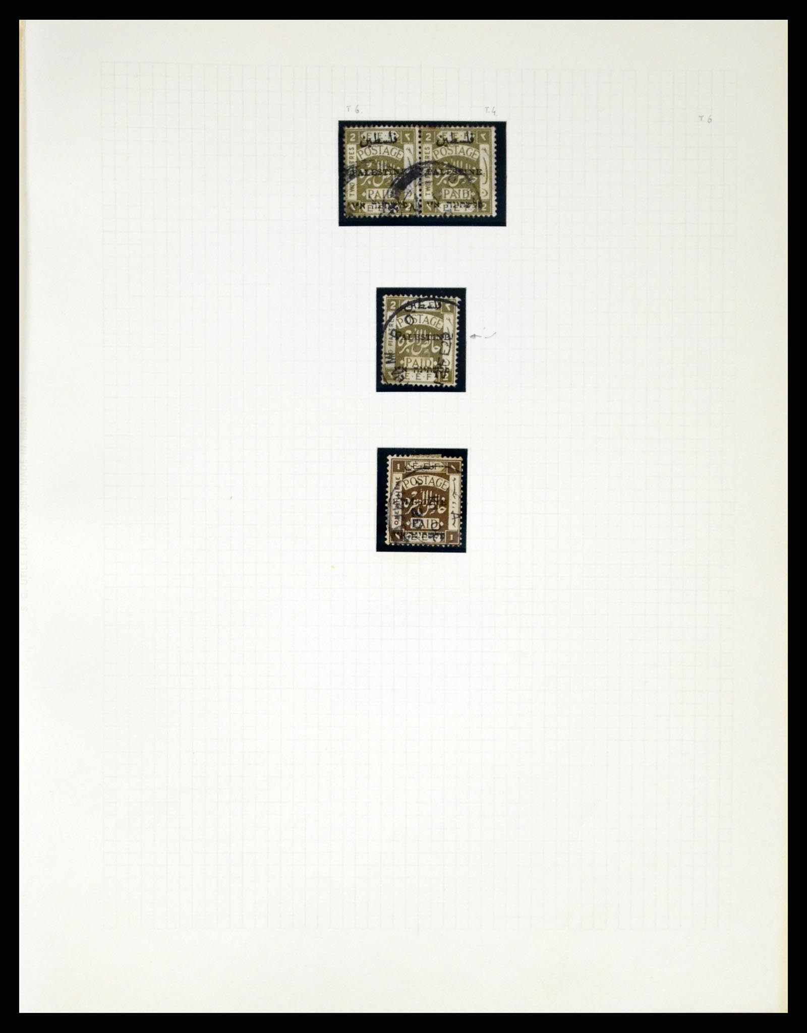 37313 064 - Postzegelverzameling 37313 Palestina 1918-1947.