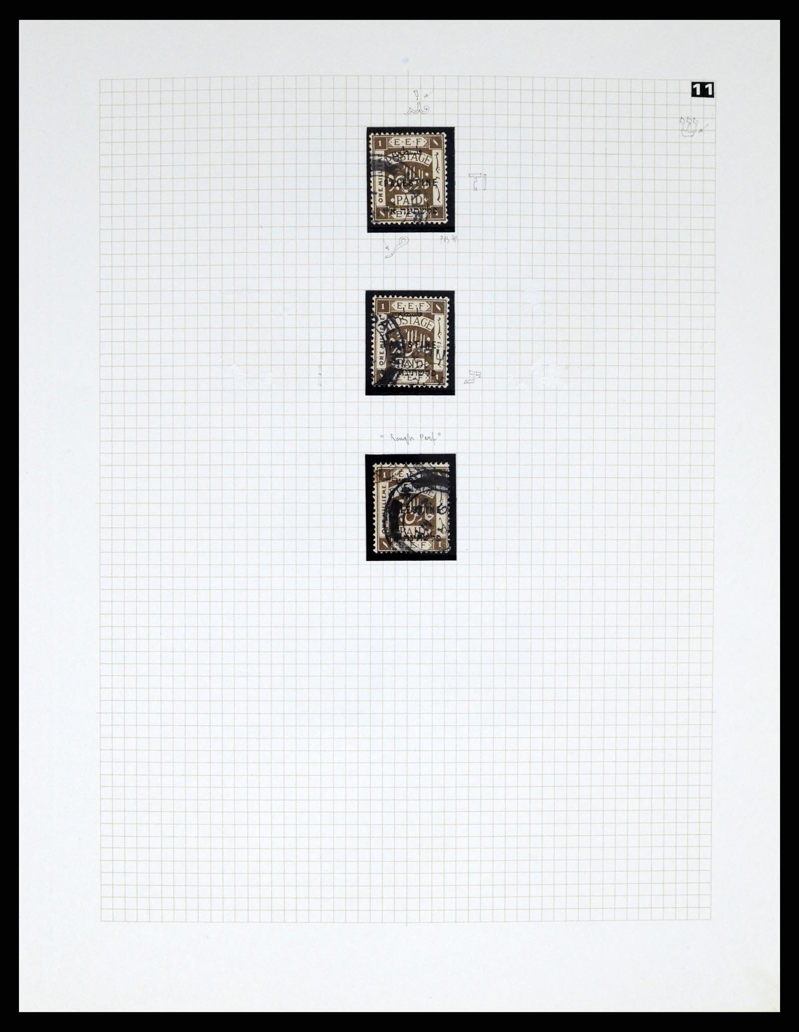37313 081 - Postzegelverzameling 37313 Palestina 1918-1947.