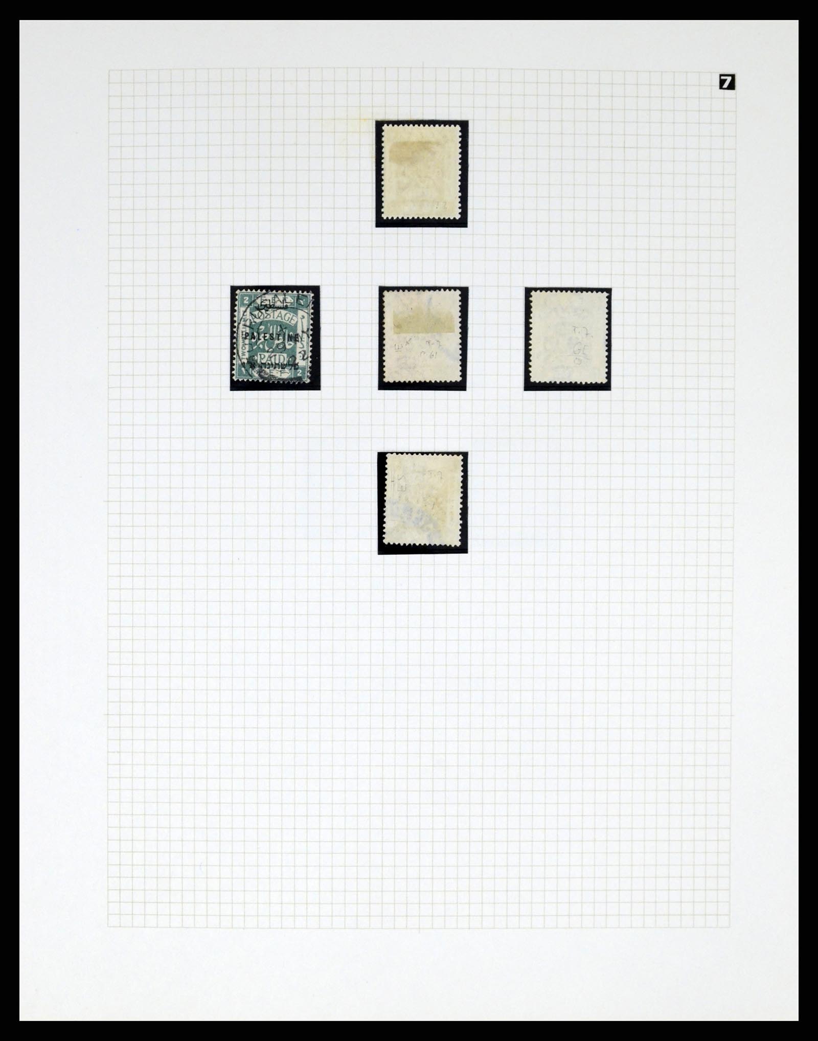 37313 087 - Postzegelverzameling 37313 Palestina 1918-1947.