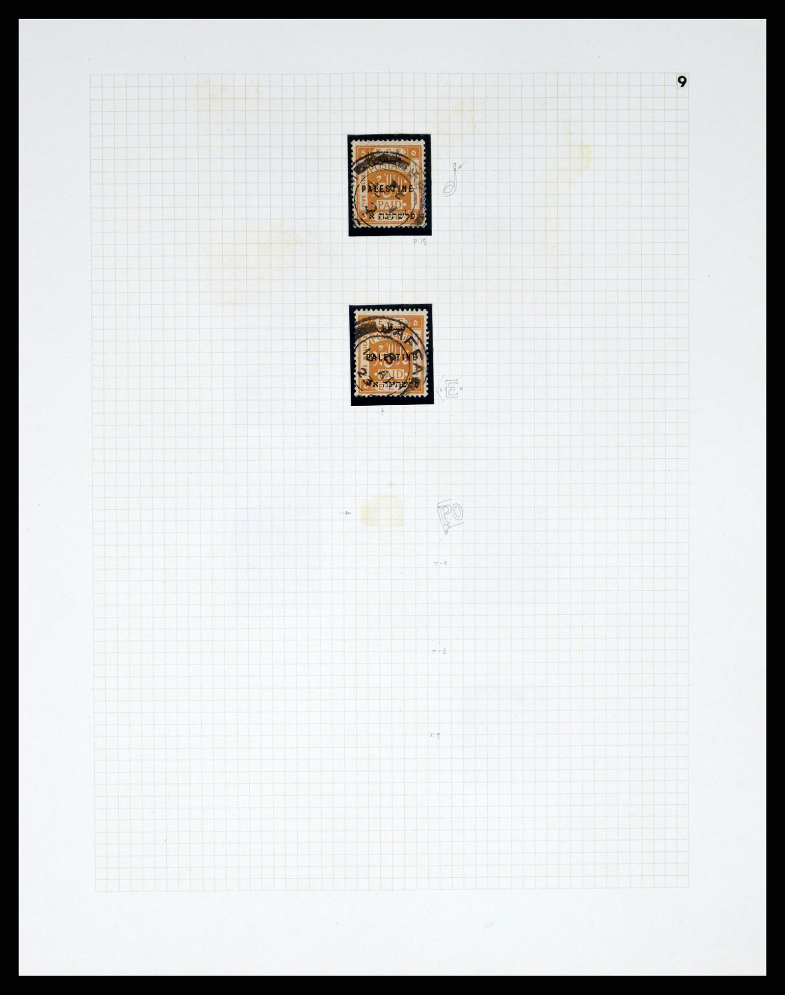 37313 126 - Postzegelverzameling 37313 Palestina 1918-1947.