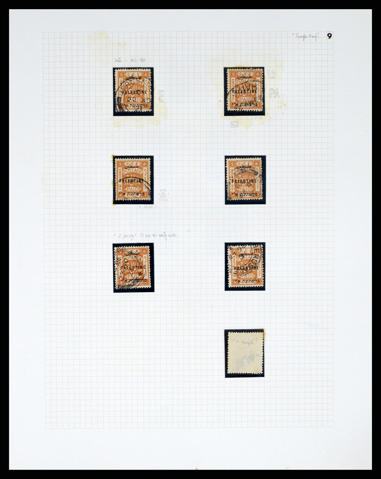 37313 127 - Postzegelverzameling 37313 Palestina 1918-1947.