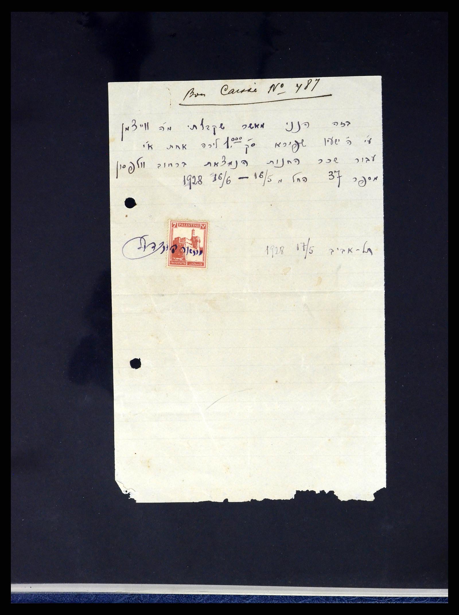 37313 155 - Postzegelverzameling 37313 Palestina 1918-1947.
