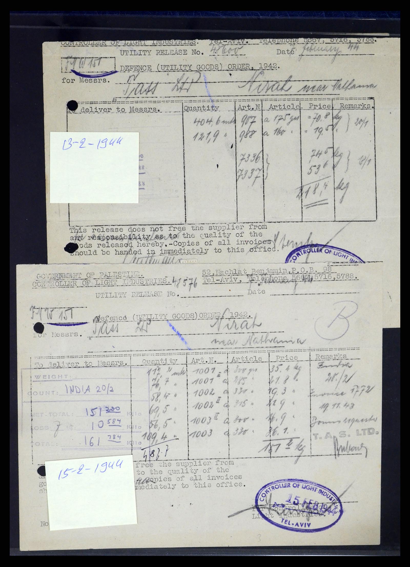 37313 162 - Stamp collection 37313 Palestine 1918-1947.