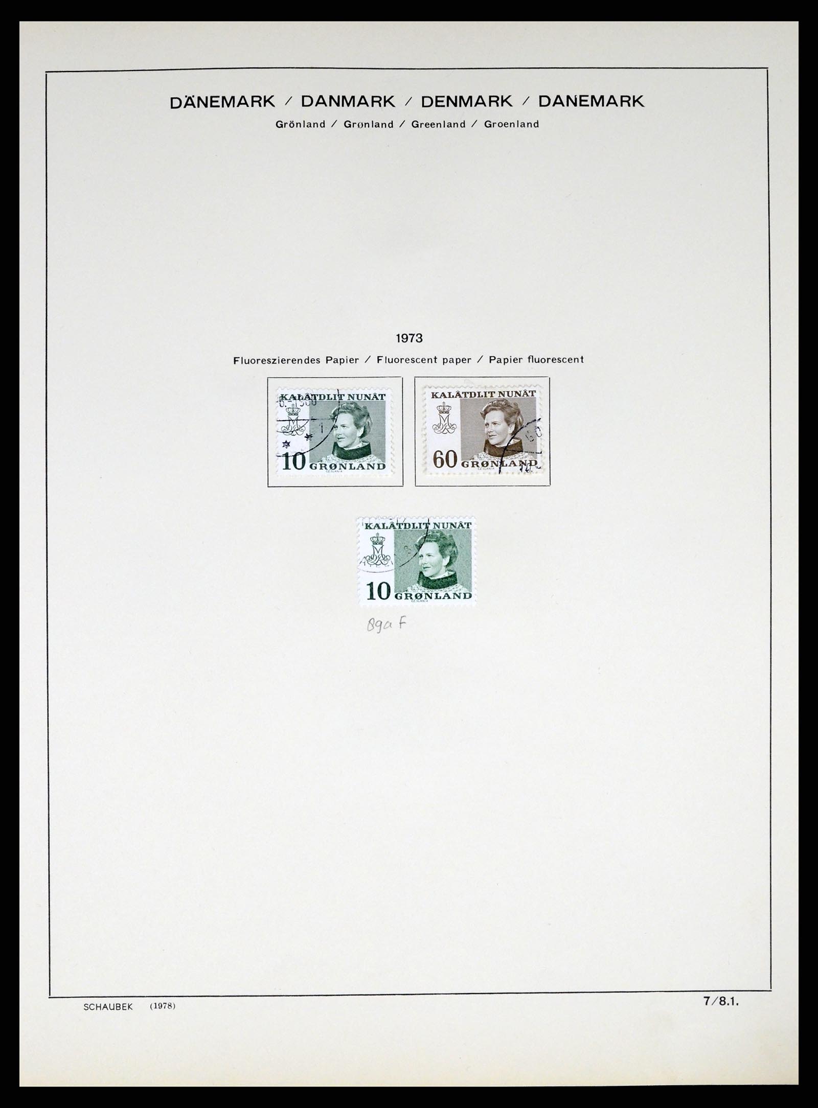 37314 010 - Stamp collection 37314 Greenland 1938-2010.