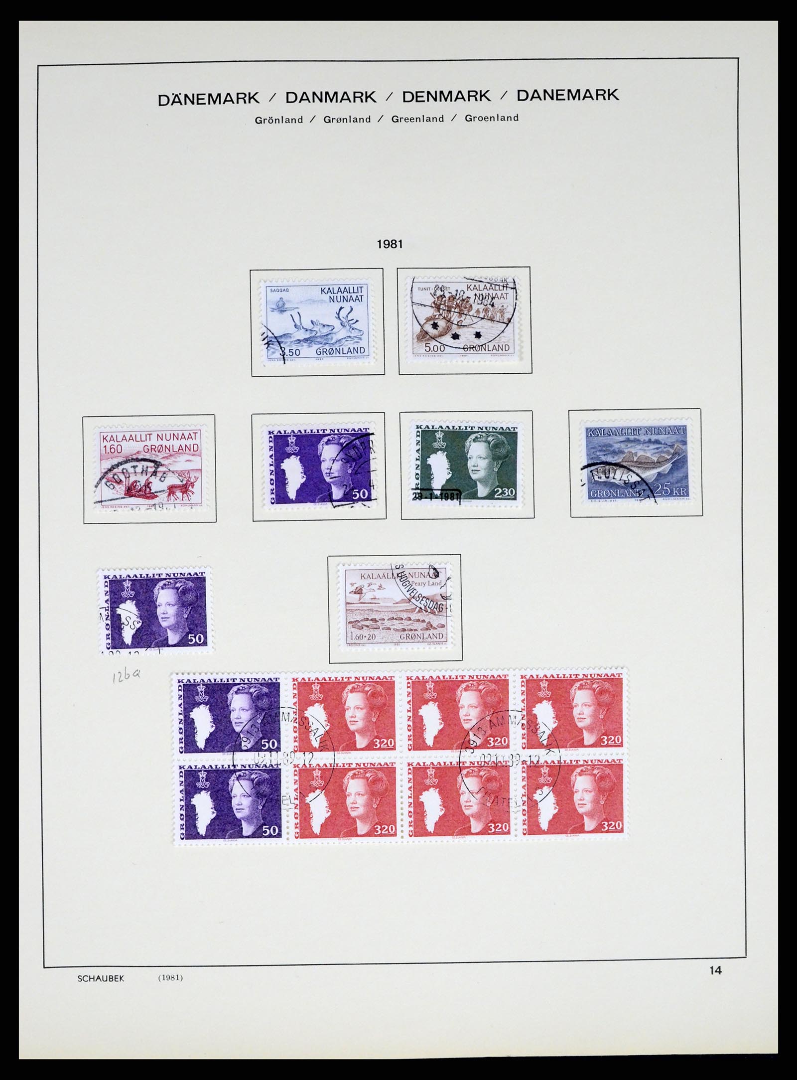 37314 016 - Postzegelverzameling 37314 Groenland 1938-2010.