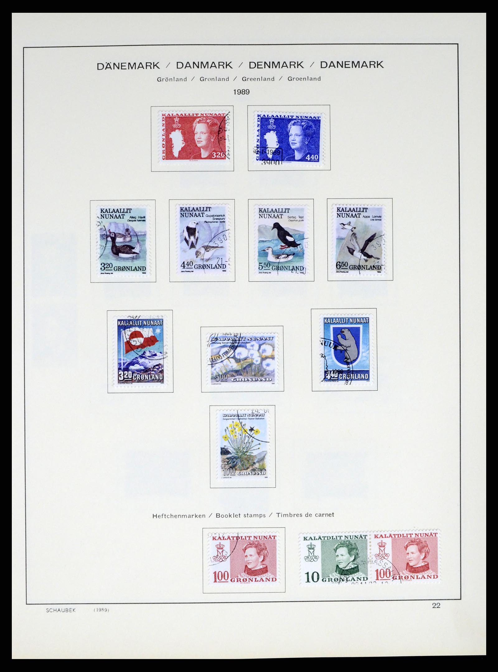 37314 024 - Postzegelverzameling 37314 Groenland 1938-2010.