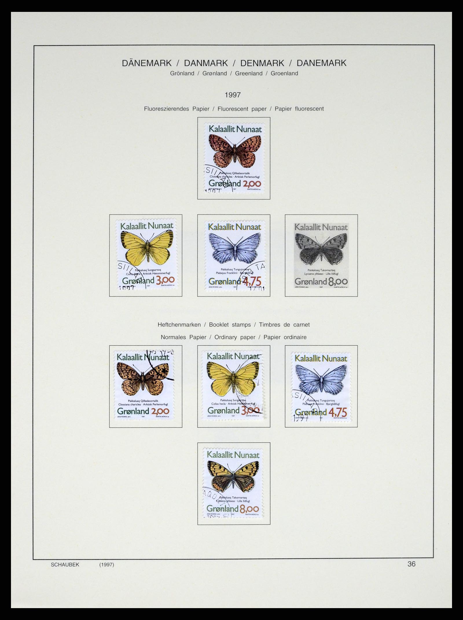 37314 038 - Postzegelverzameling 37314 Groenland 1938-2010.