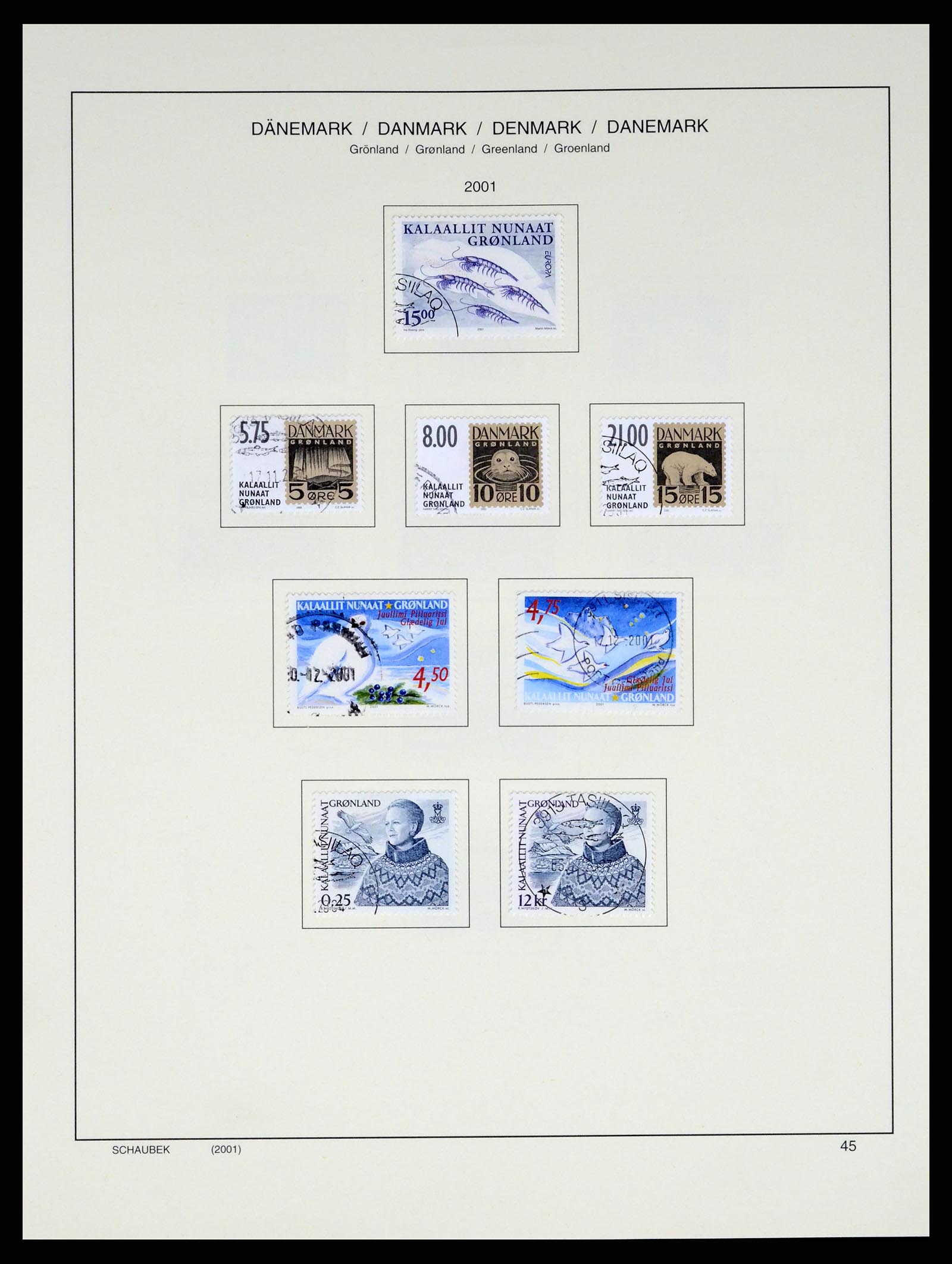37314 050 - Postzegelverzameling 37314 Groenland 1938-2010.