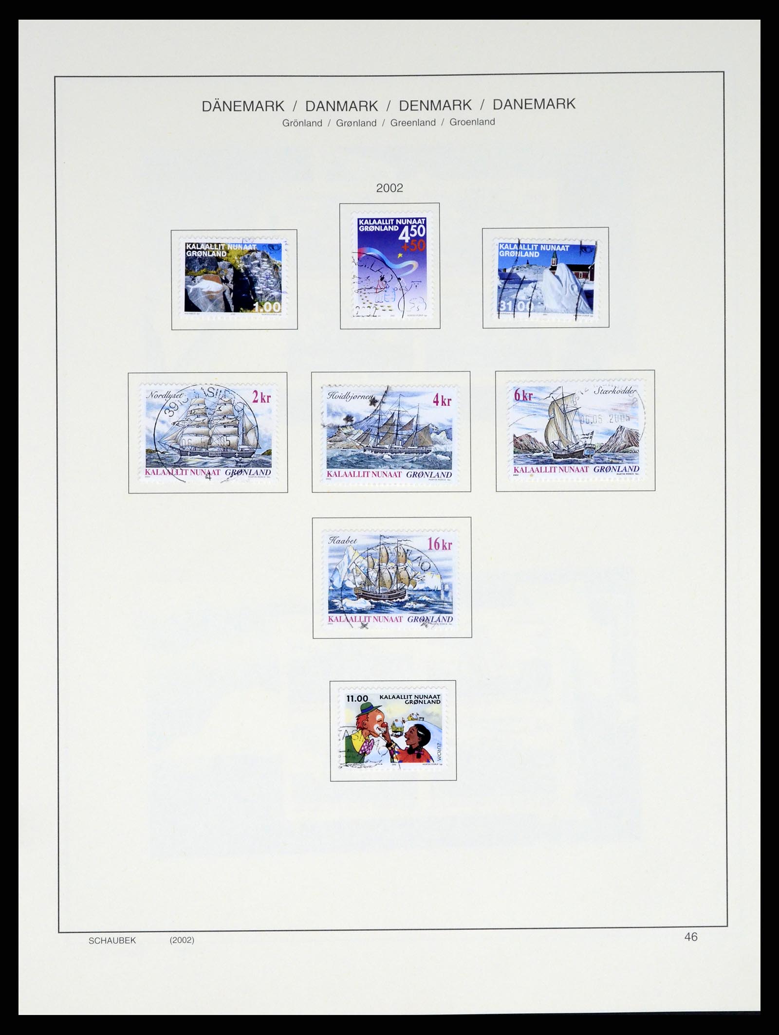37314 051 - Postzegelverzameling 37314 Groenland 1938-2010.