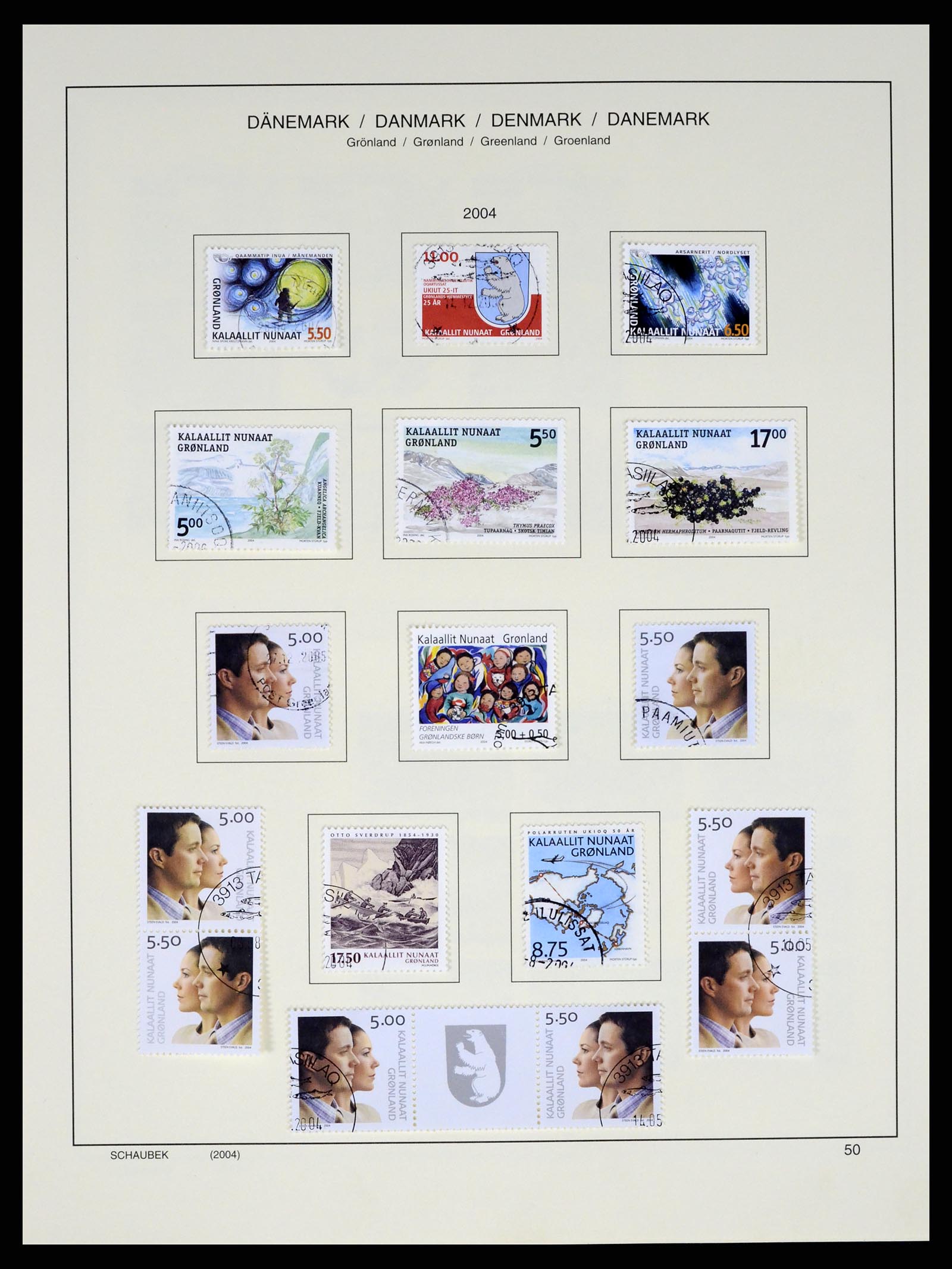 37314 057 - Postzegelverzameling 37314 Groenland 1938-2010.