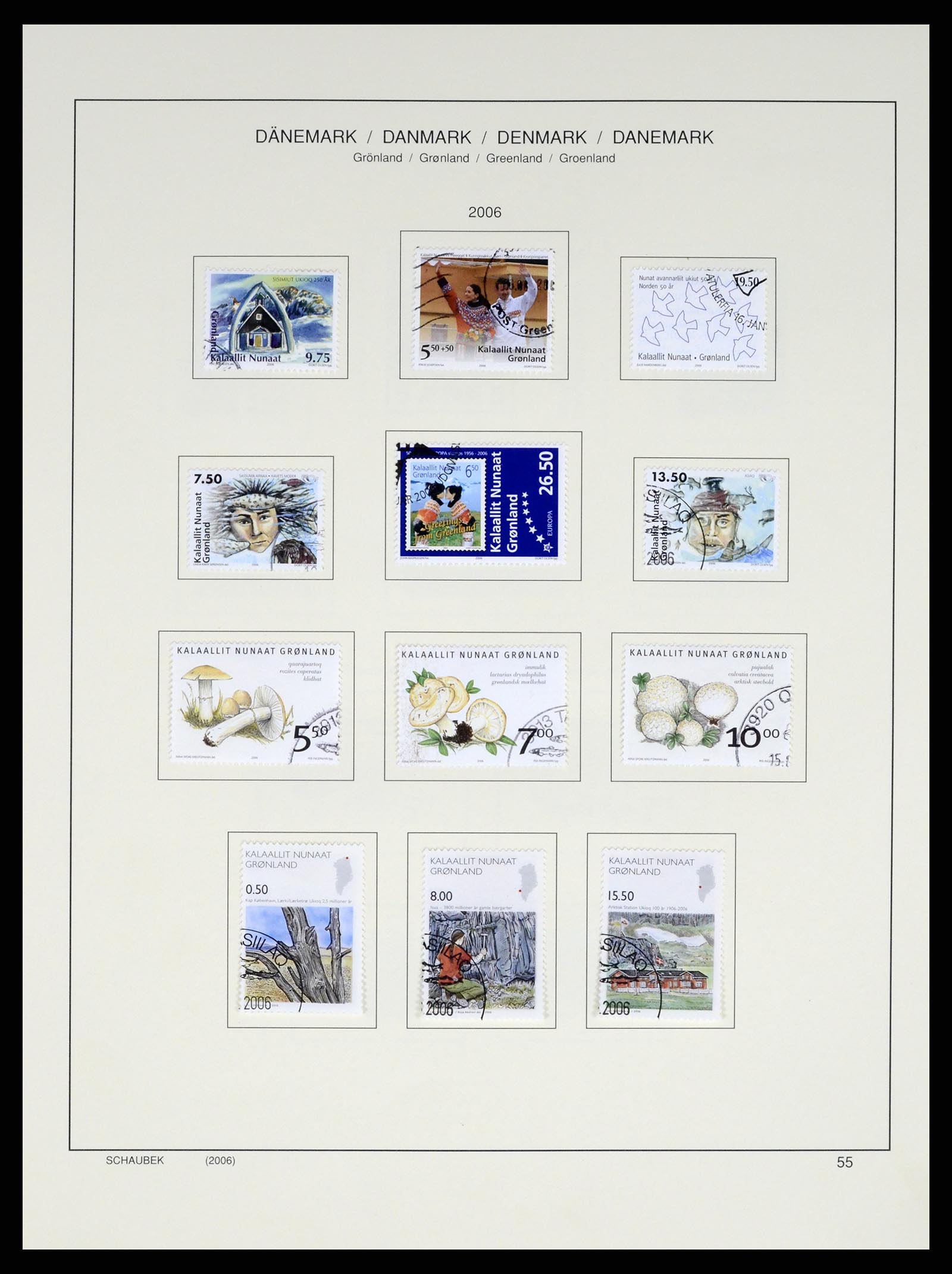 37314 064 - Postzegelverzameling 37314 Groenland 1938-2010.