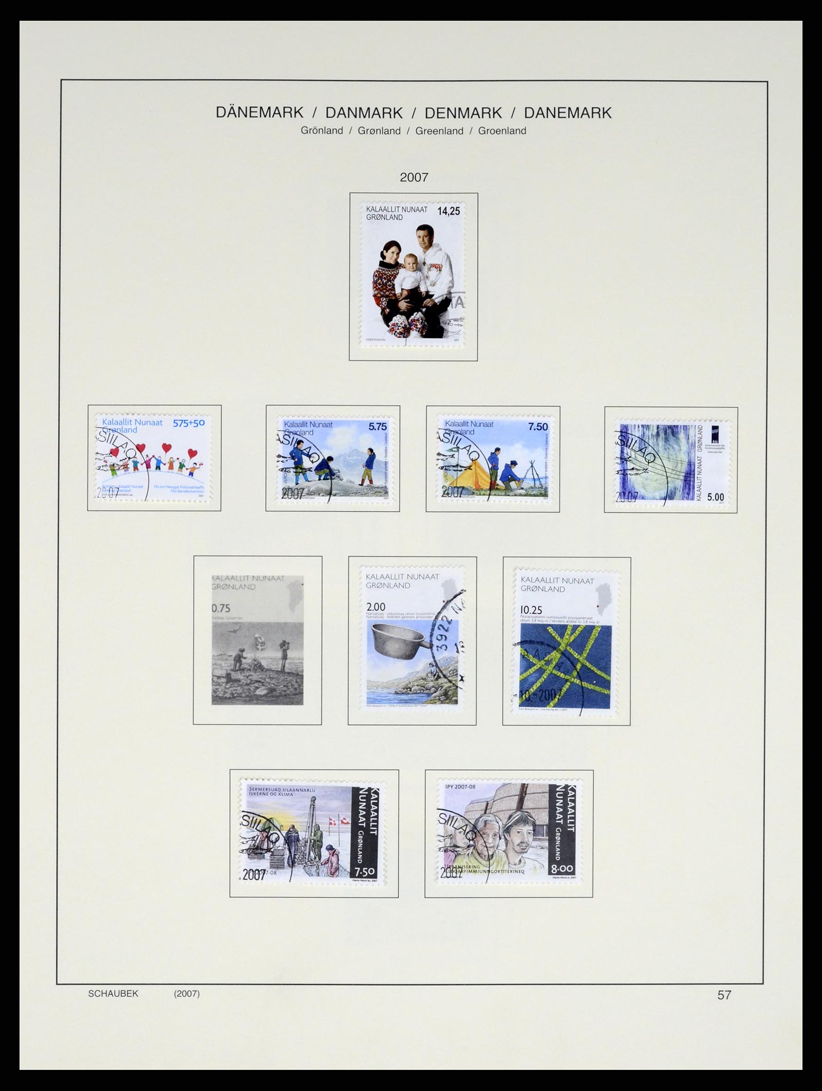 37314 066 - Postzegelverzameling 37314 Groenland 1938-2010.