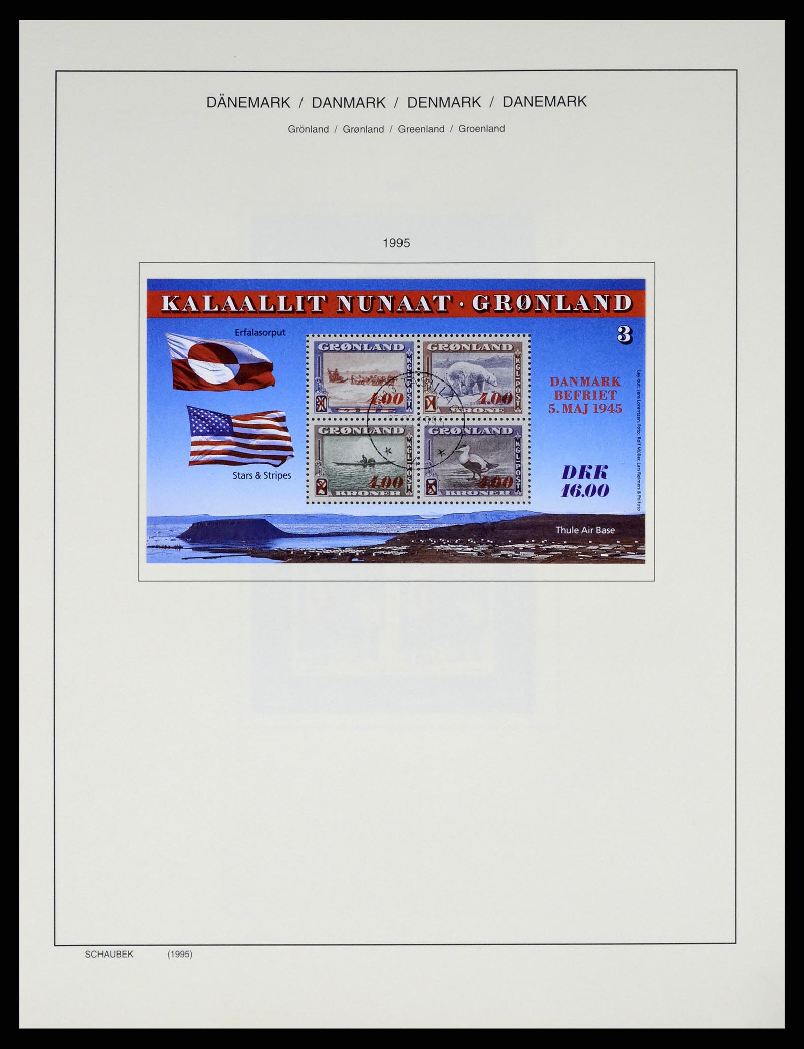 37314 087 - Postzegelverzameling 37314 Groenland 1938-2010.