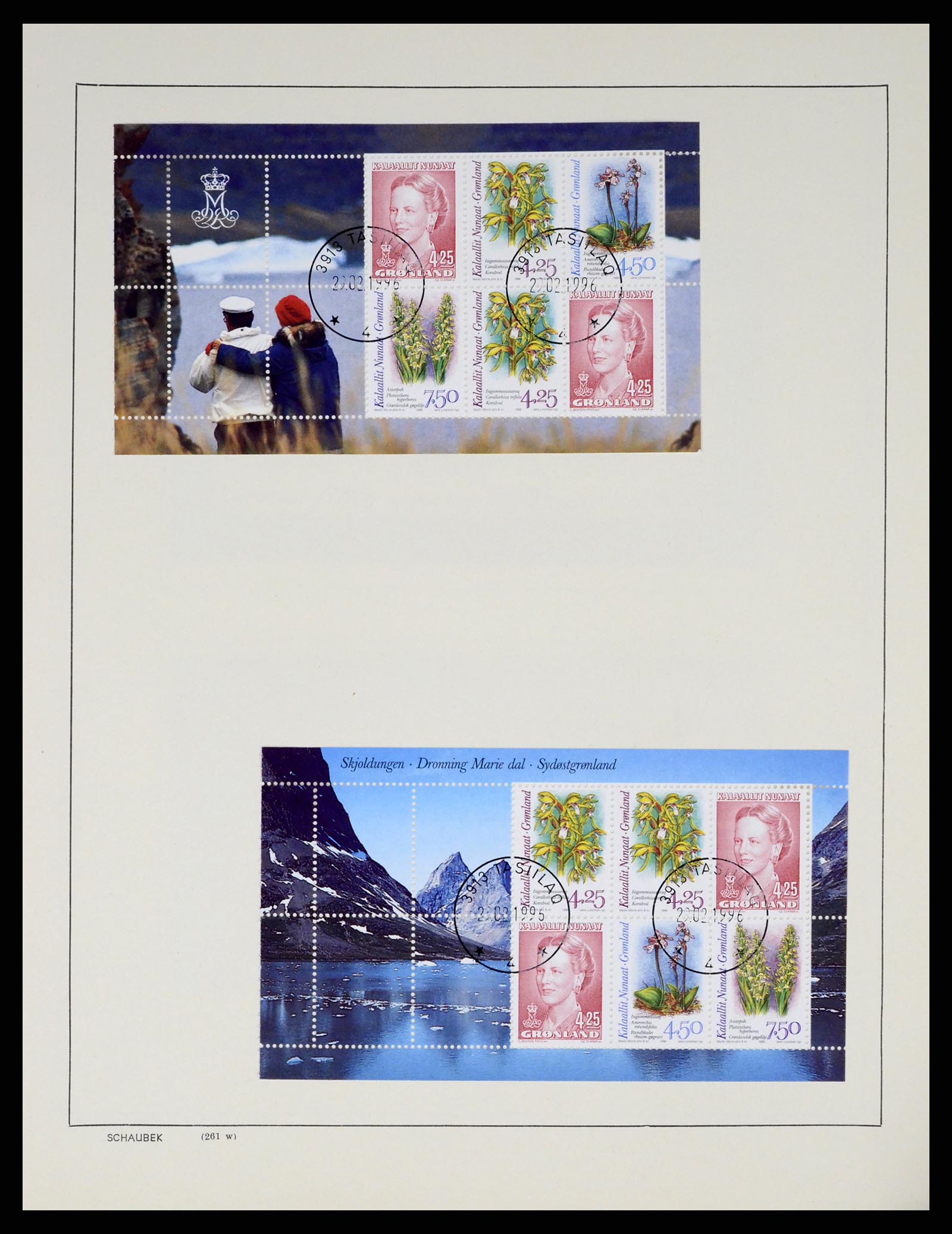 37314 089 - Postzegelverzameling 37314 Groenland 1938-2010.
