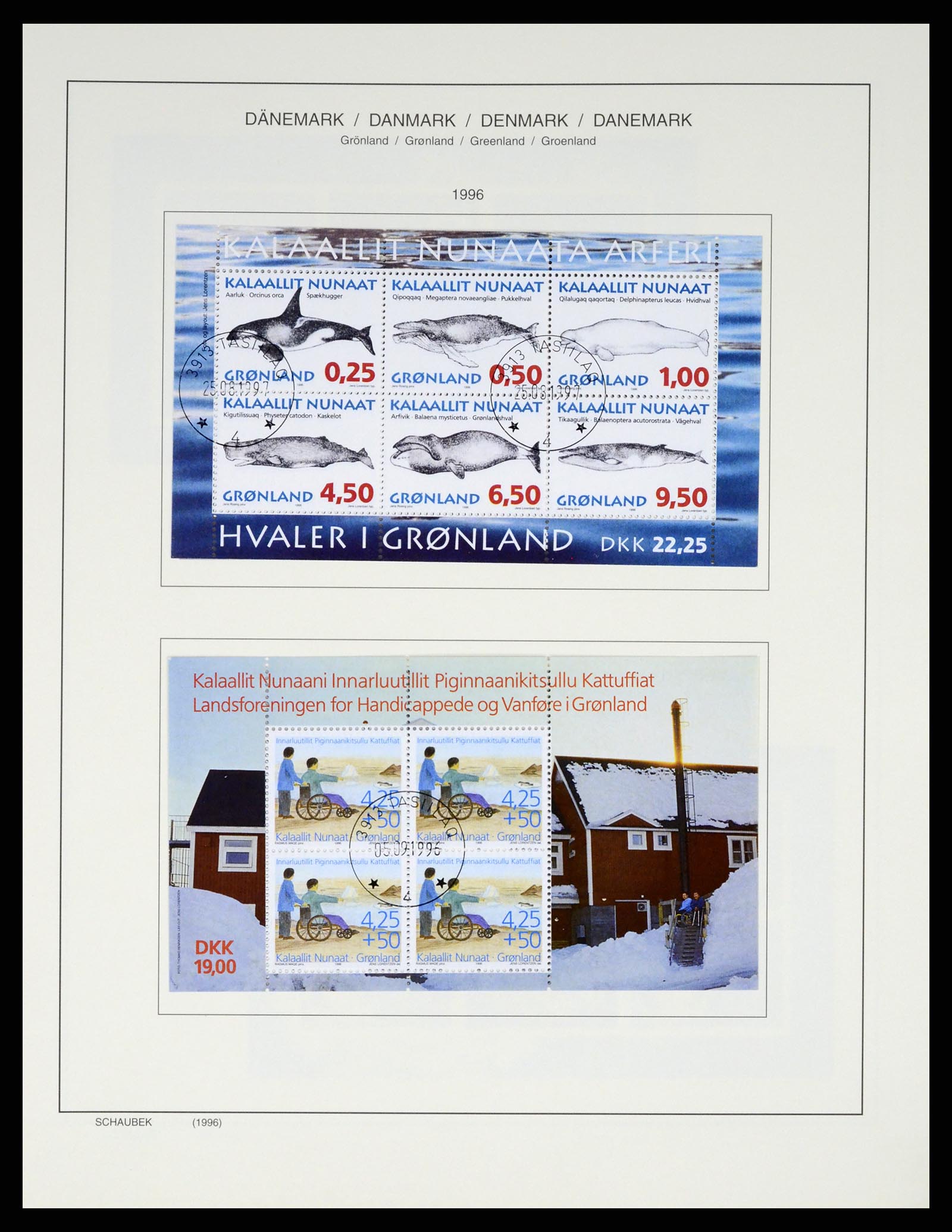 37314 090 - Postzegelverzameling 37314 Groenland 1938-2010.