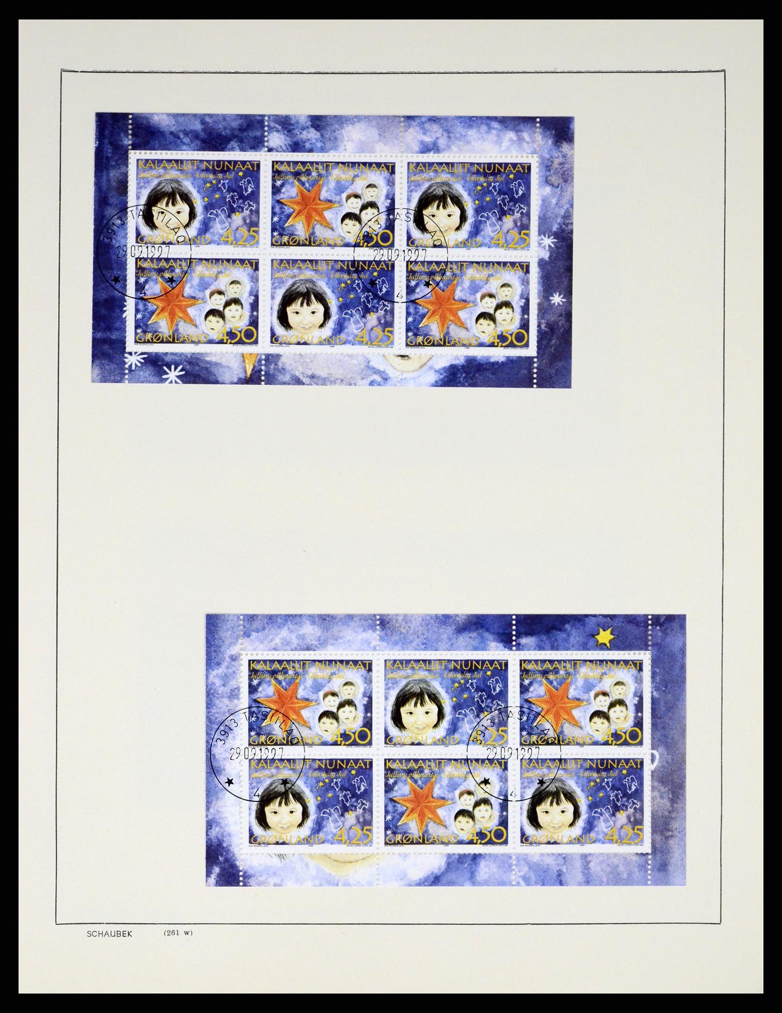 37314 091 - Postzegelverzameling 37314 Groenland 1938-2010.
