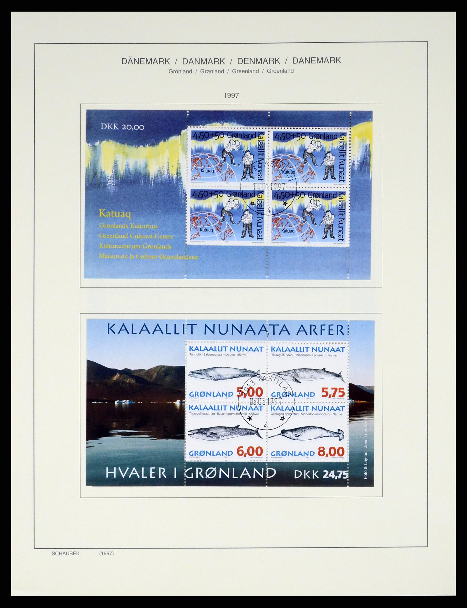 37314 092 - Postzegelverzameling 37314 Groenland 1938-2010.