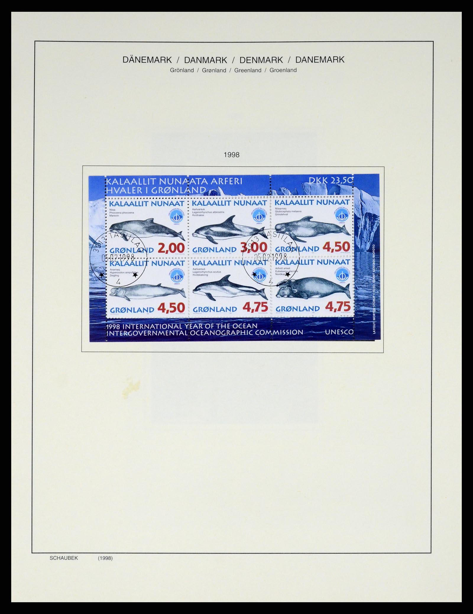 37314 093 - Postzegelverzameling 37314 Groenland 1938-2010.