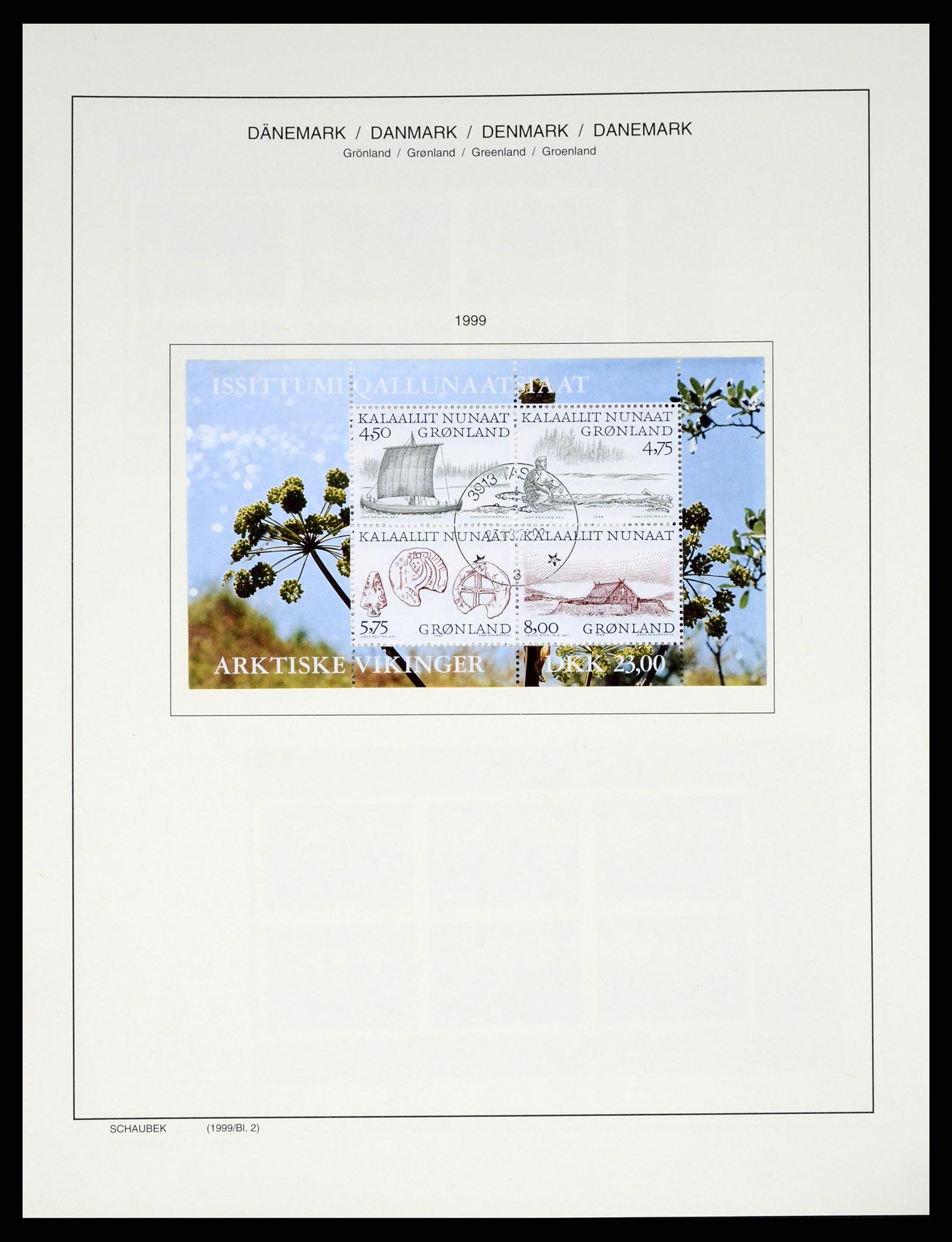 37314 099 - Postzegelverzameling 37314 Groenland 1938-2010.