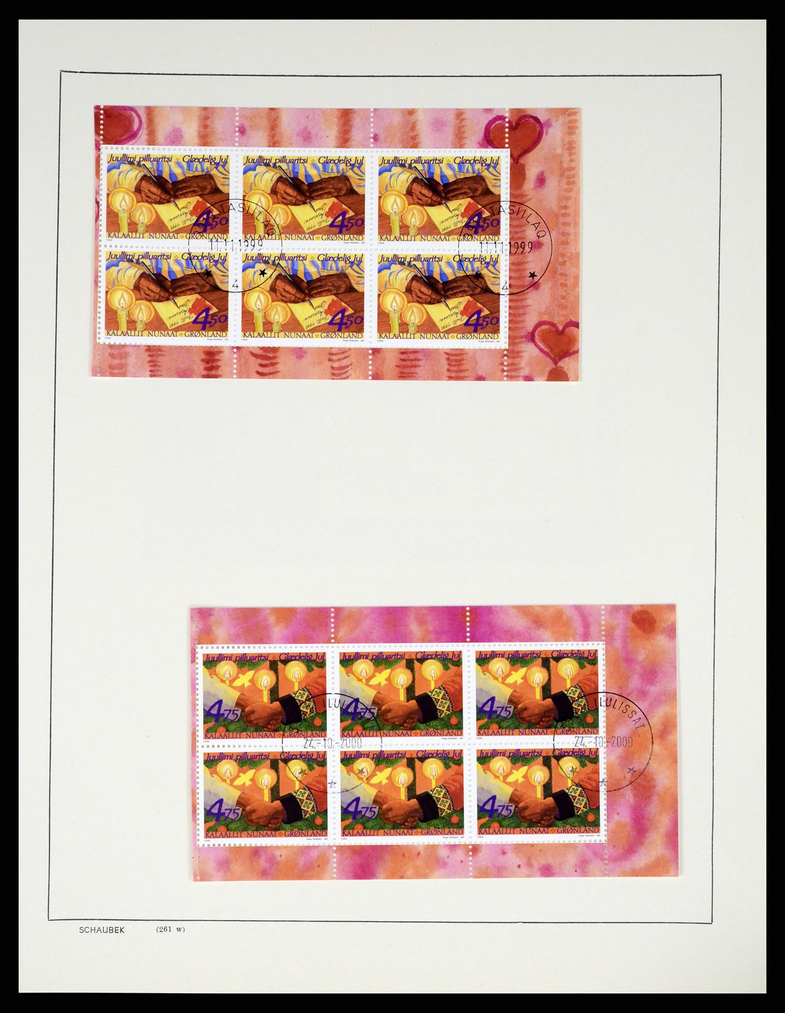 37314 100 - Postzegelverzameling 37314 Groenland 1938-2010.