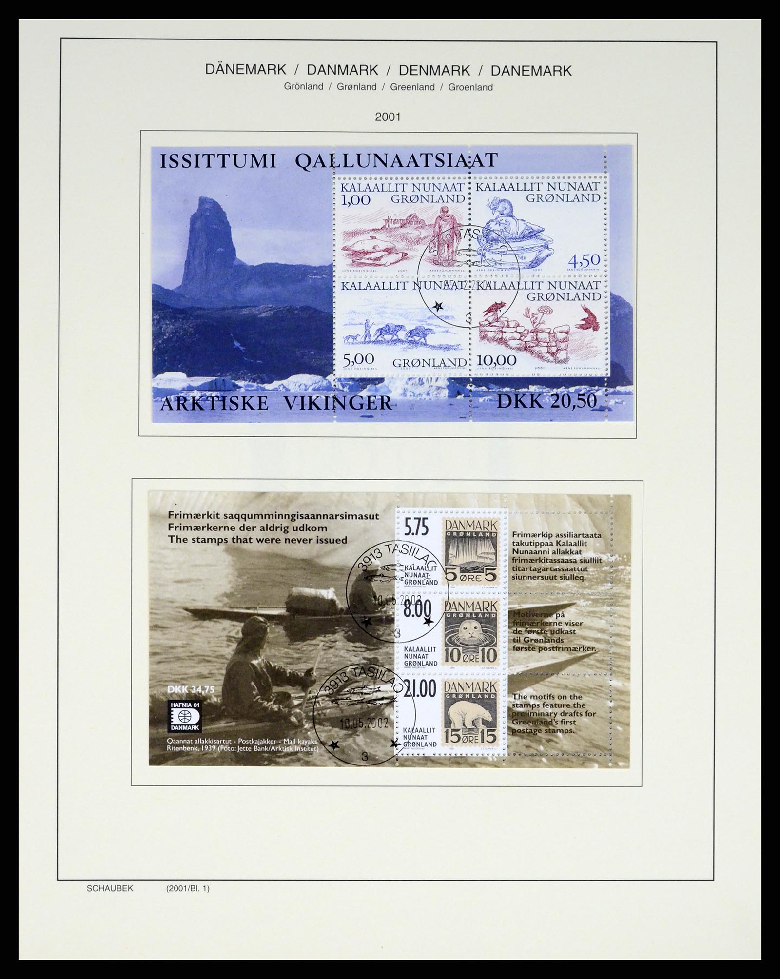 37314 104 - Postzegelverzameling 37314 Groenland 1938-2010.