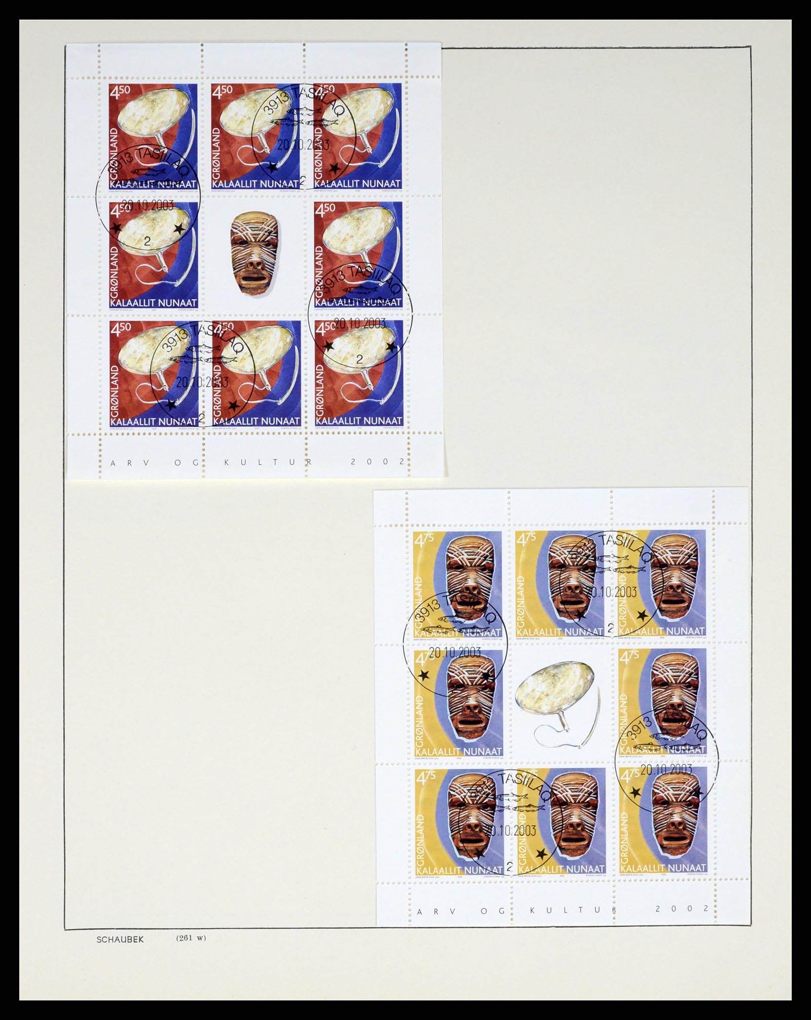 37314 107 - Postzegelverzameling 37314 Groenland 1938-2010.