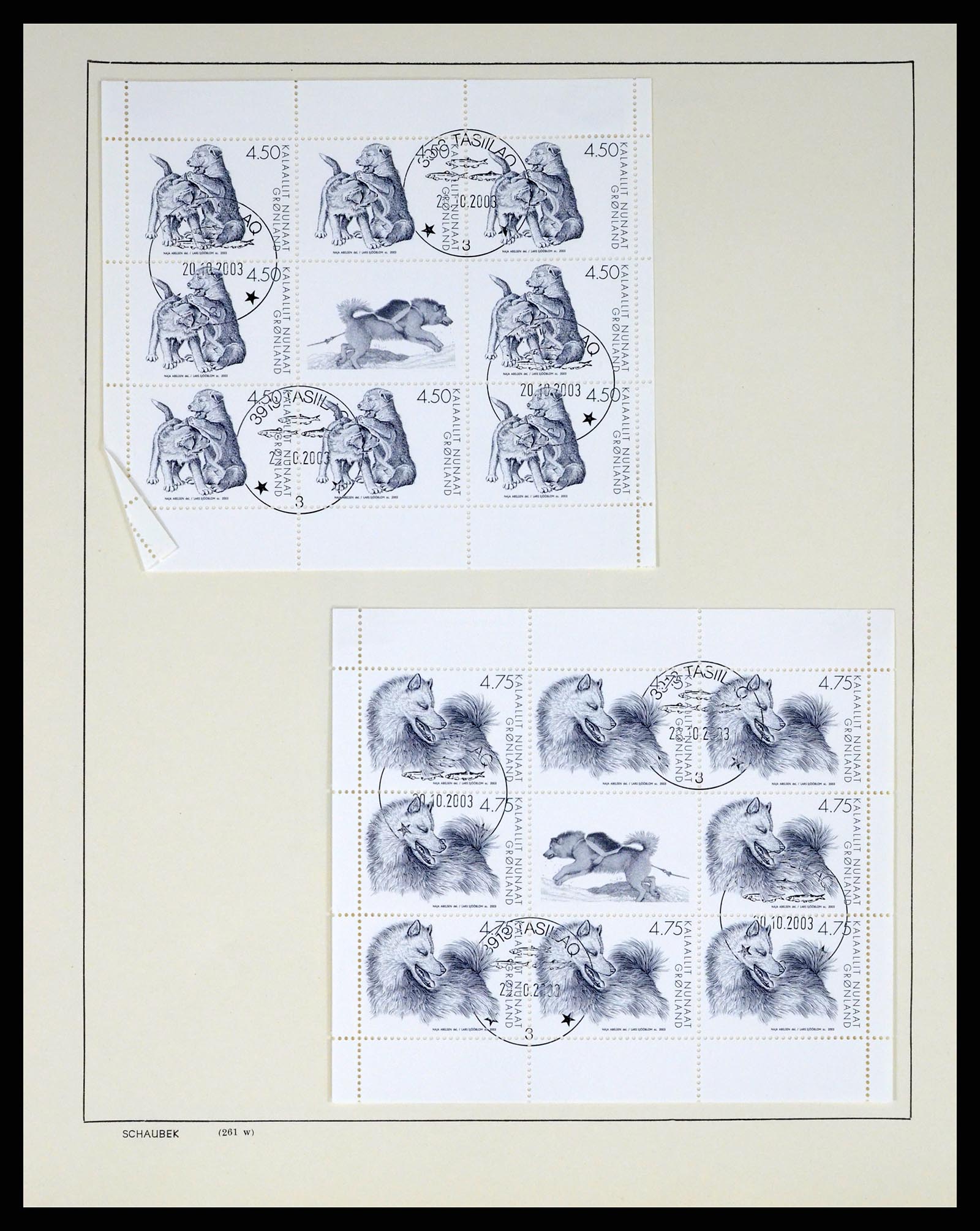 37314 111 - Postzegelverzameling 37314 Groenland 1938-2010.