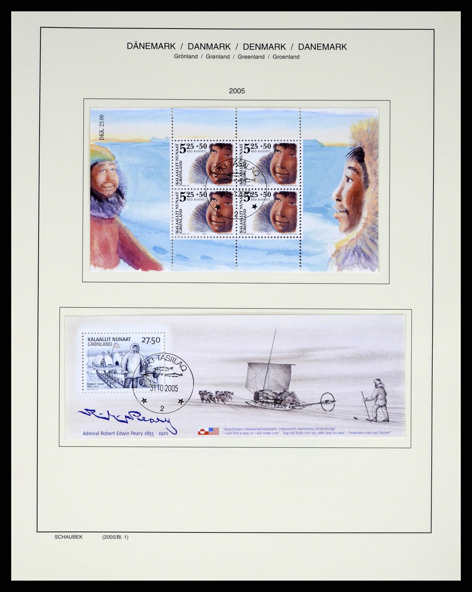 37314 115 - Postzegelverzameling 37314 Groenland 1938-2010.