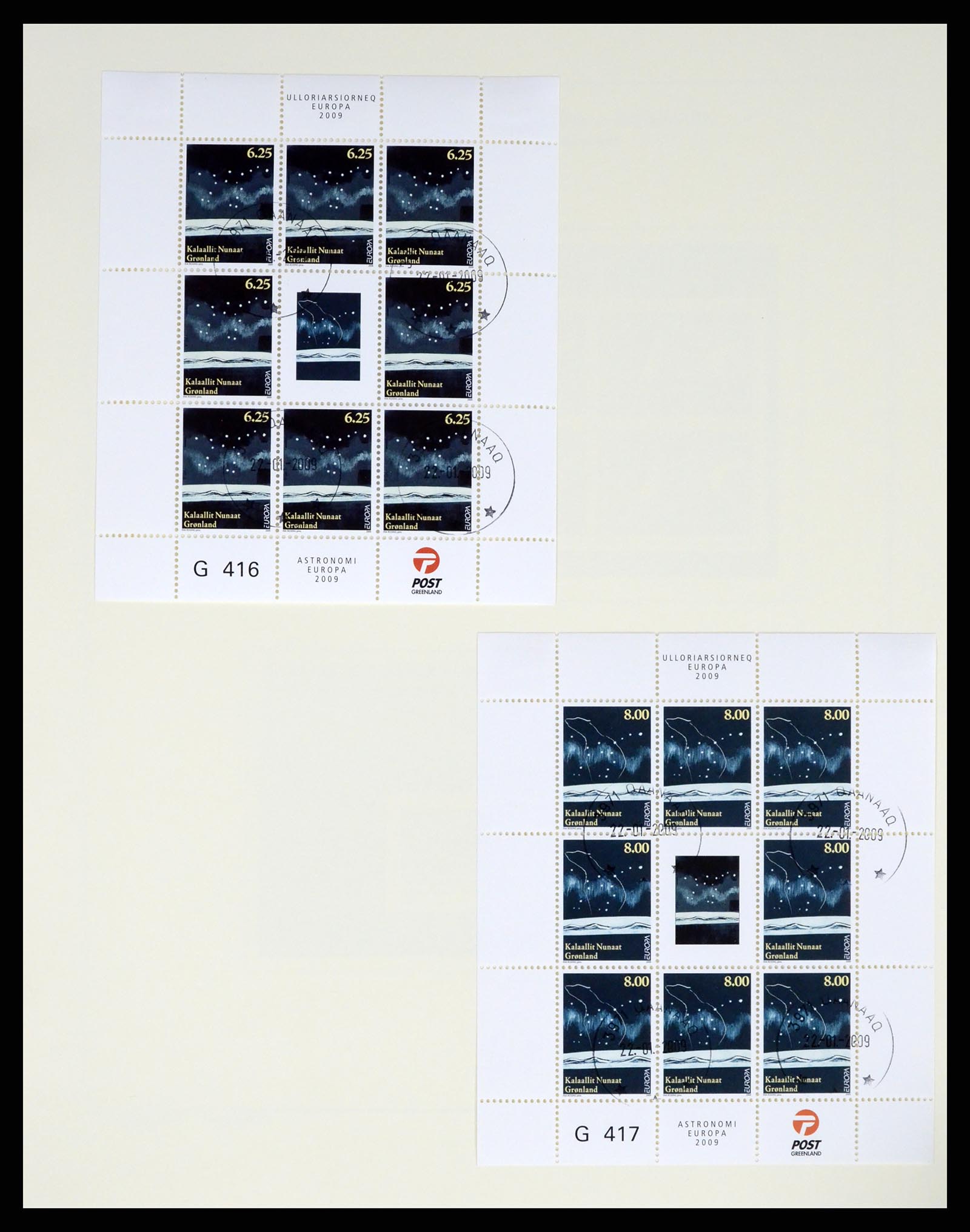 37314 127 - Postzegelverzameling 37314 Groenland 1938-2010.