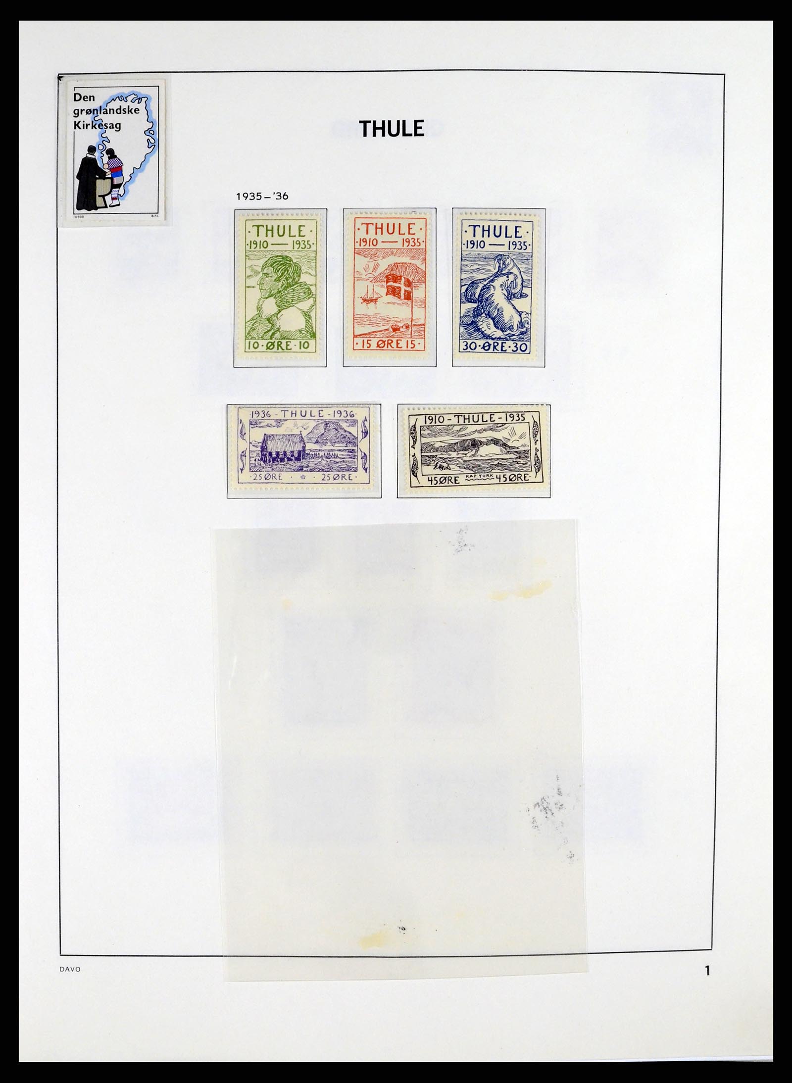 37315 001 - Postzegelverzameling 37315 Groenland 1938-2020!