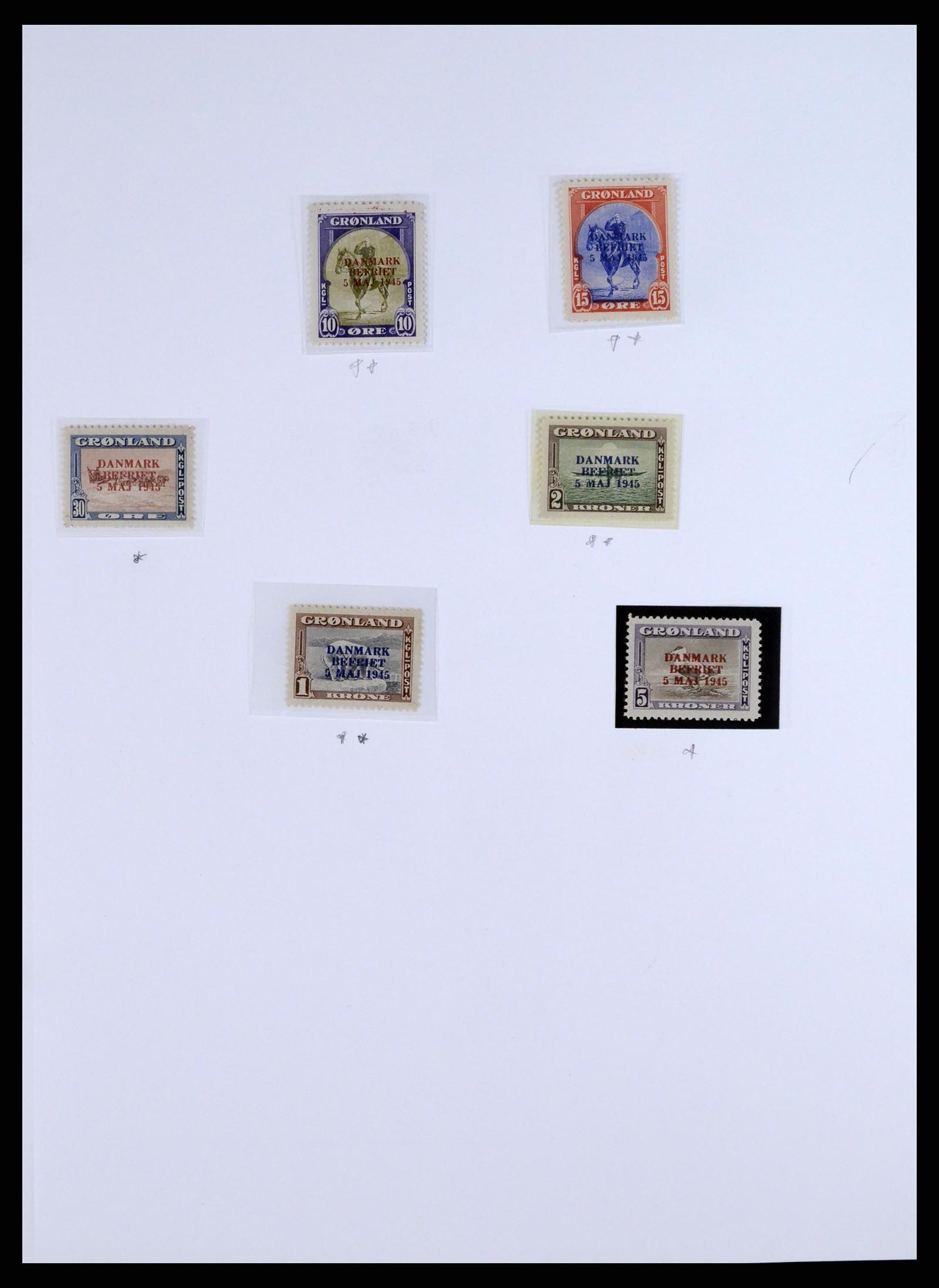 37315 004 - Postzegelverzameling 37315 Groenland 1938-2020!