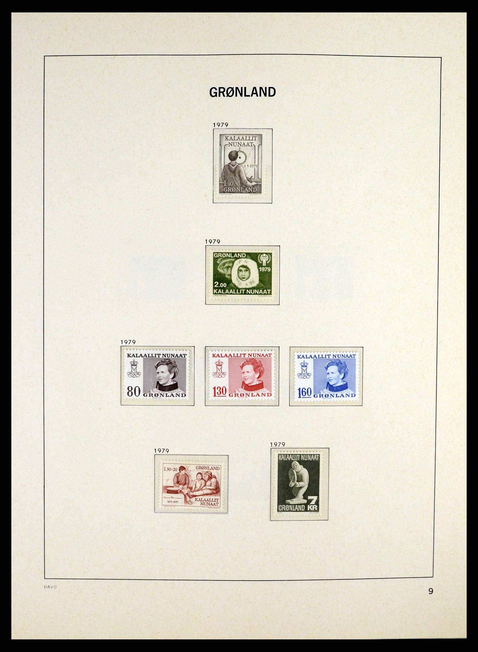 37315 011 - Postzegelverzameling 37315 Groenland 1938-2020!