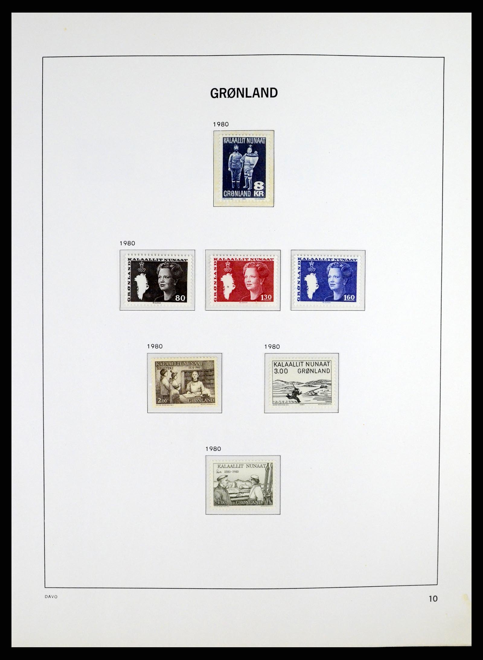 37315 012 - Postzegelverzameling 37315 Groenland 1938-2020!