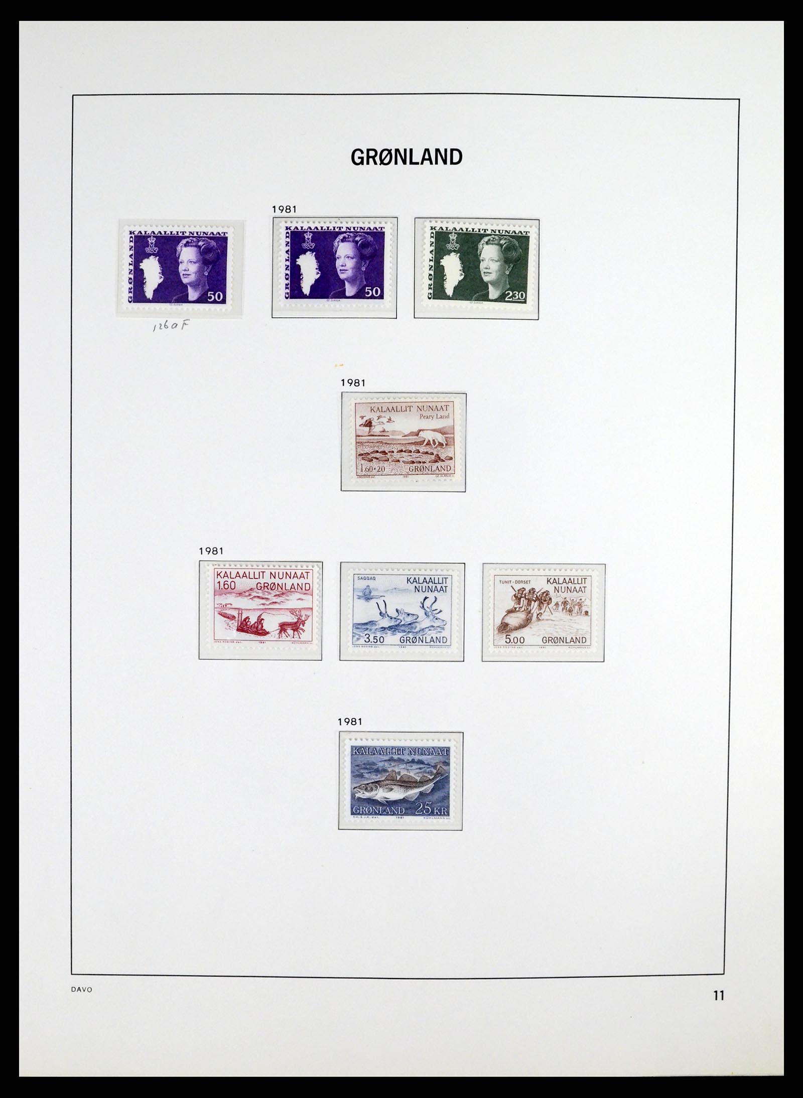 37315 013 - Postzegelverzameling 37315 Groenland 1938-2020!